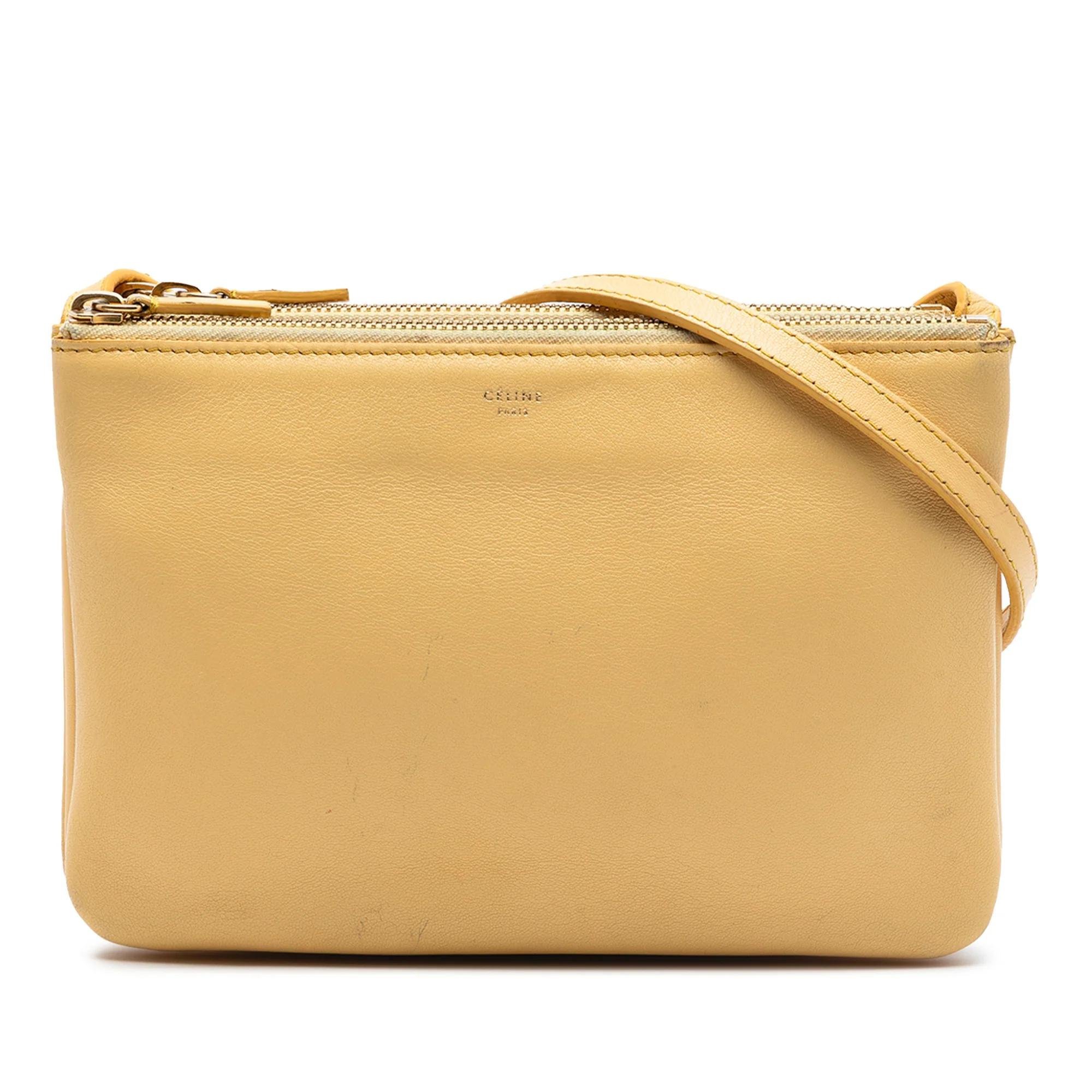 Trio pony-style calfskin handbag