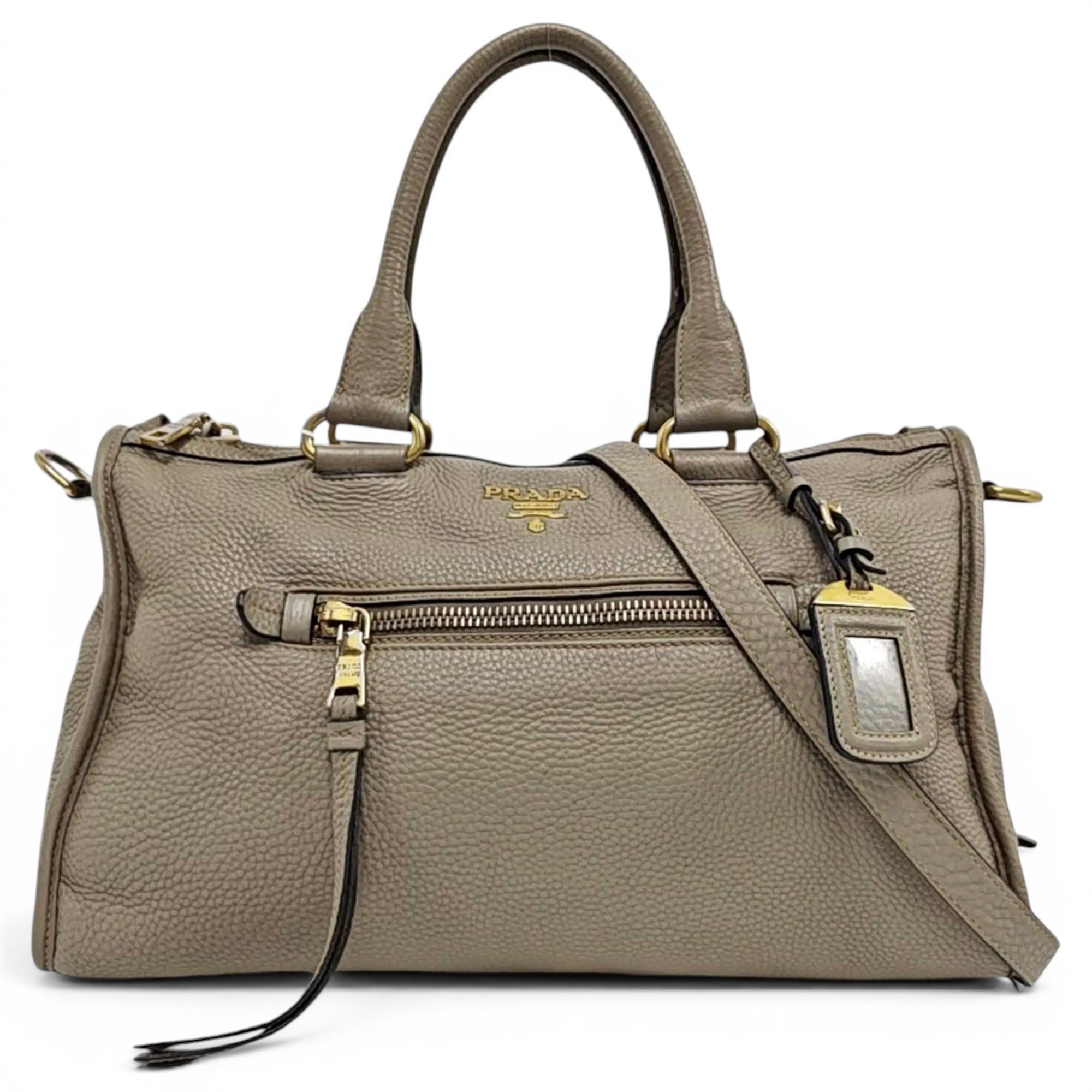 Leather crossbody bag