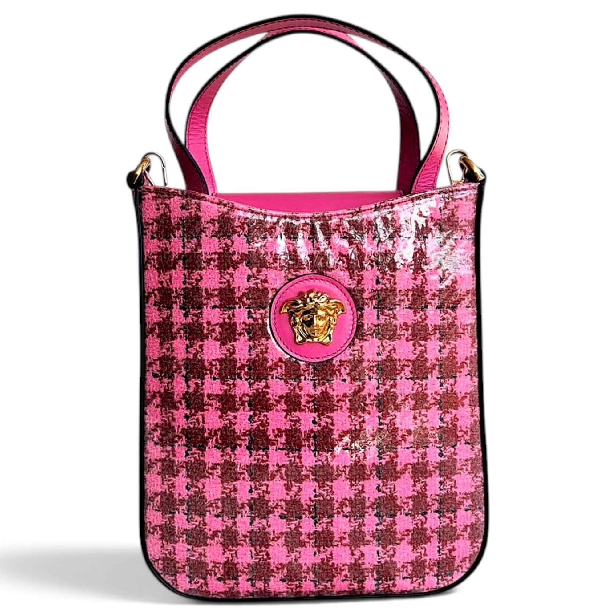 La Medusa vinyl tote