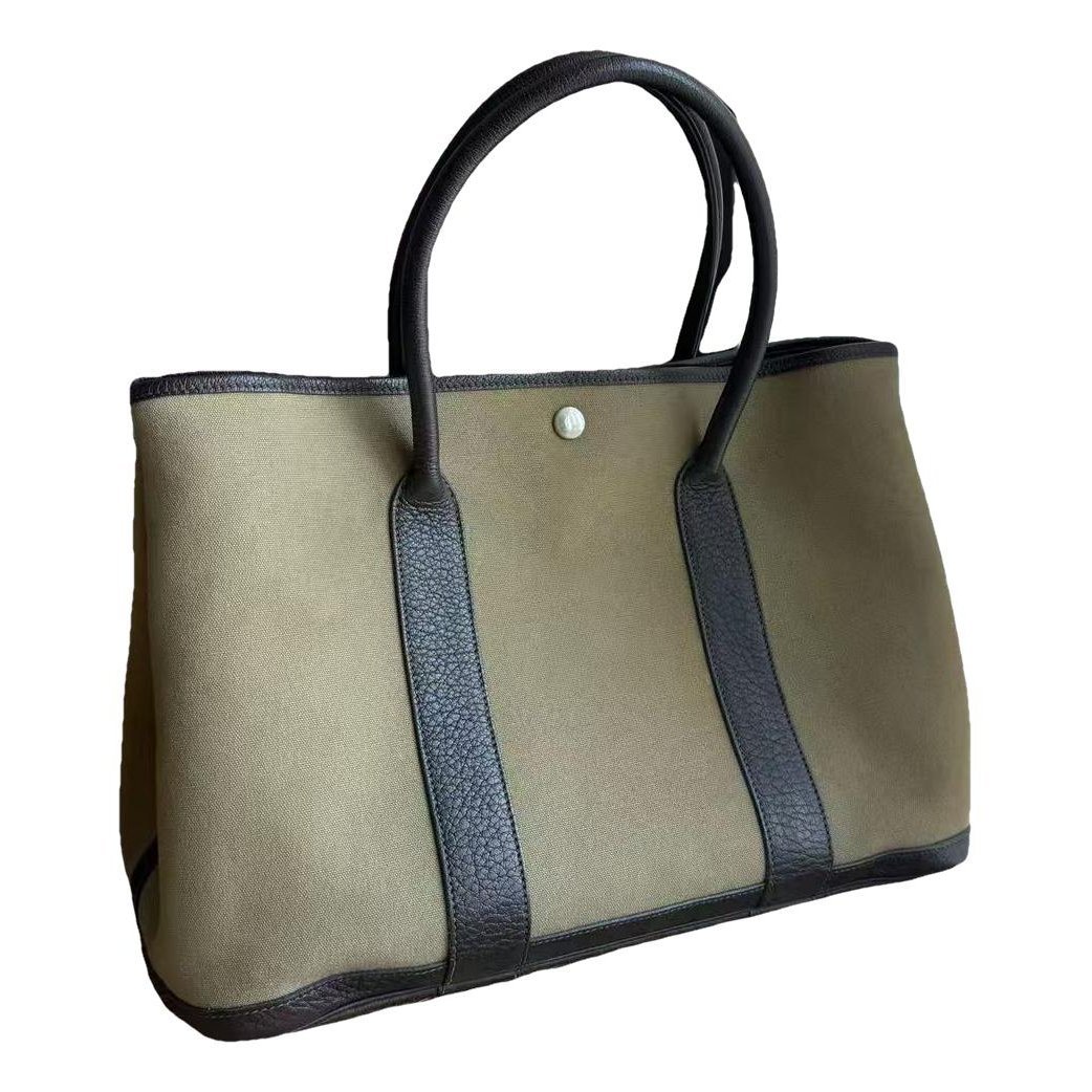 Garden Party leather handbag