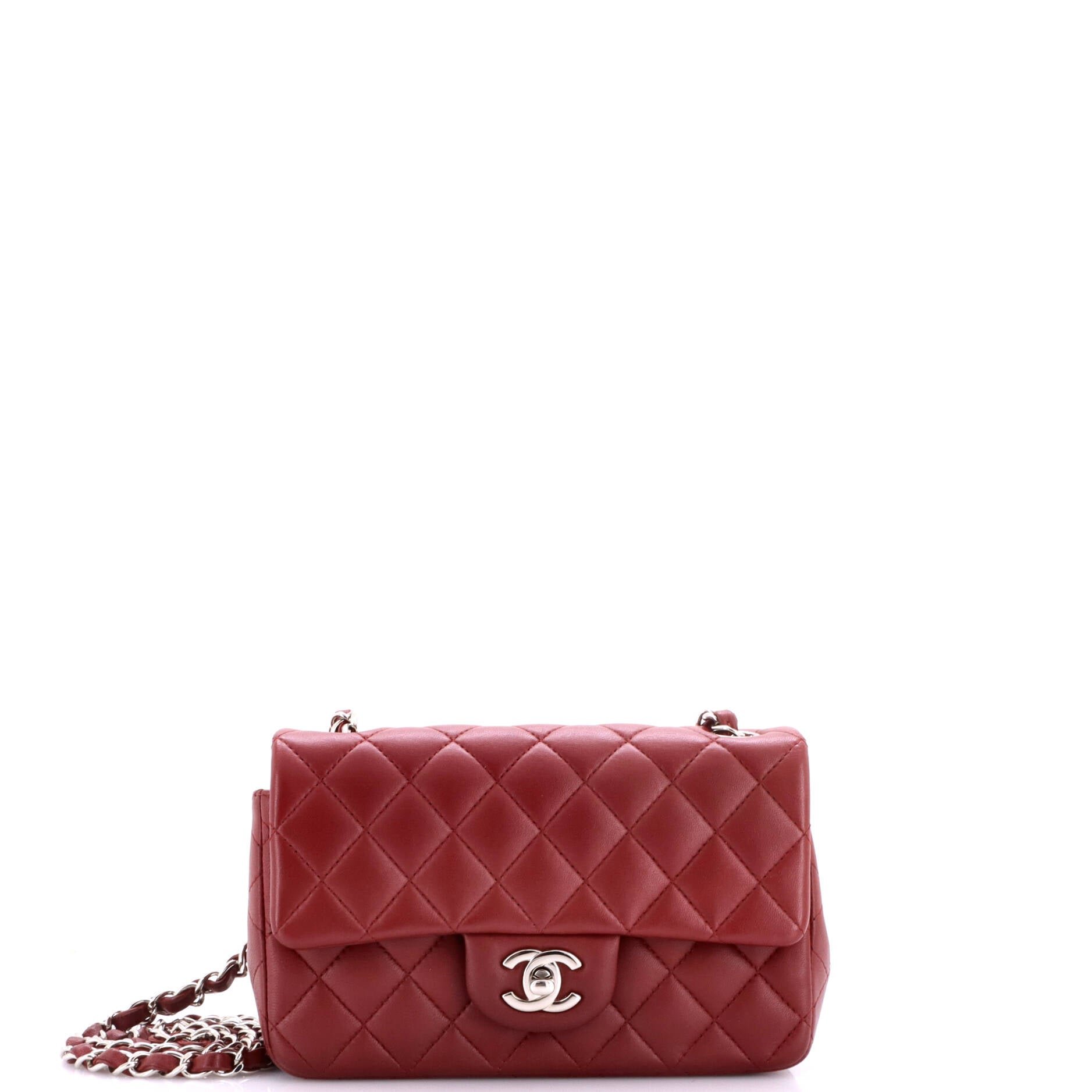 Classic Single Flap Bag Quilted Lambskin Mini