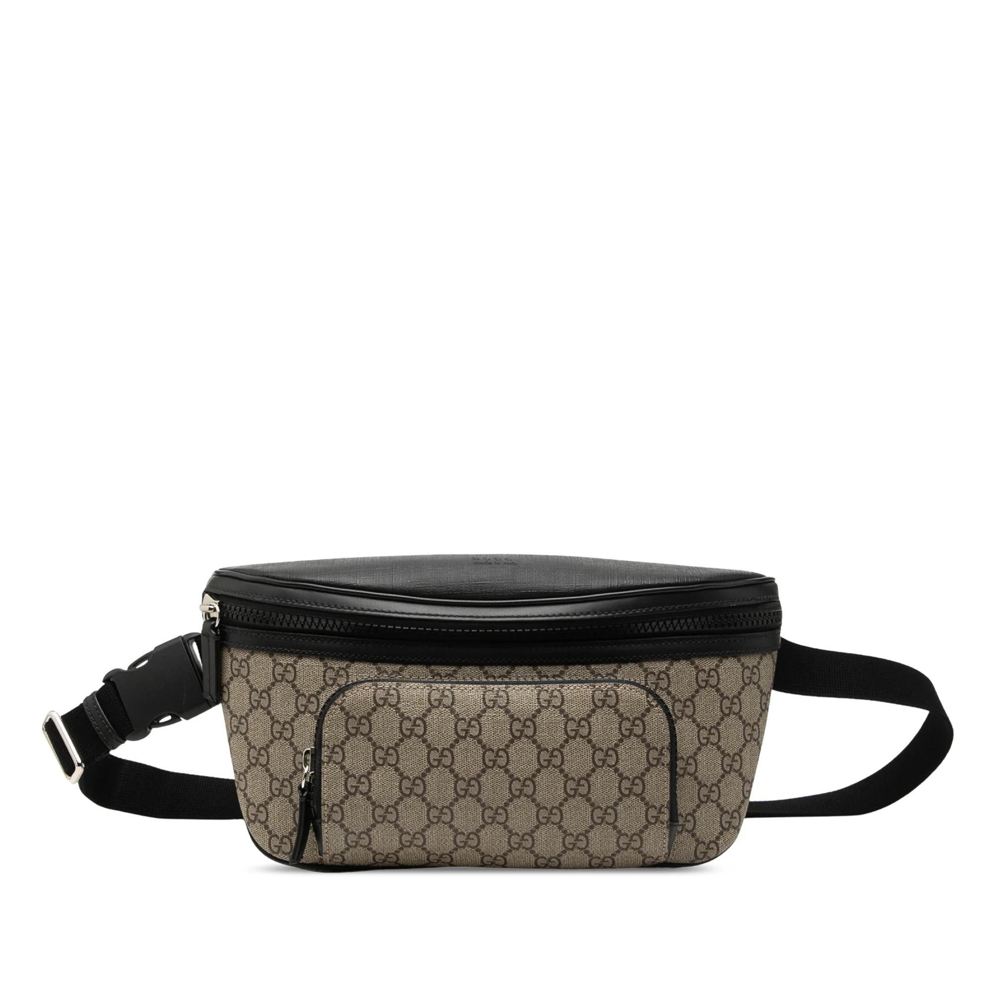 Gucci B leather bag