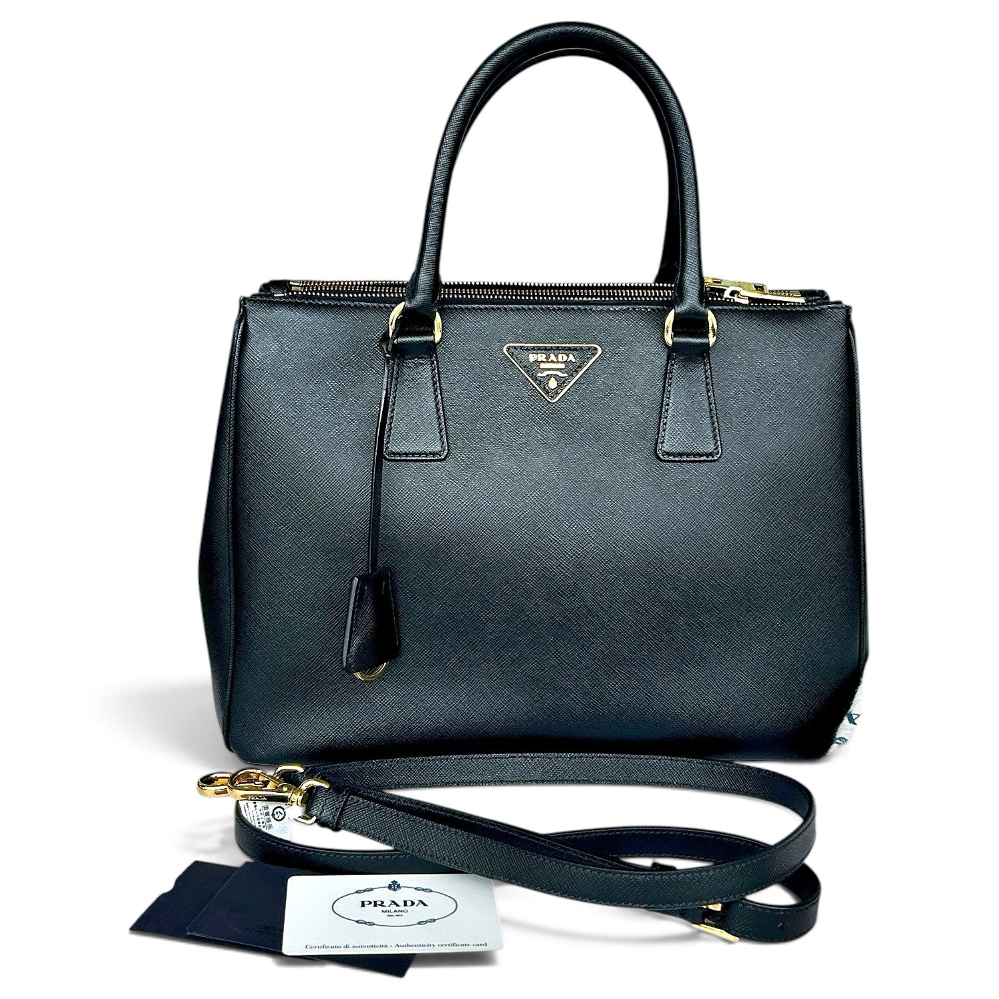 Galleria leather tote