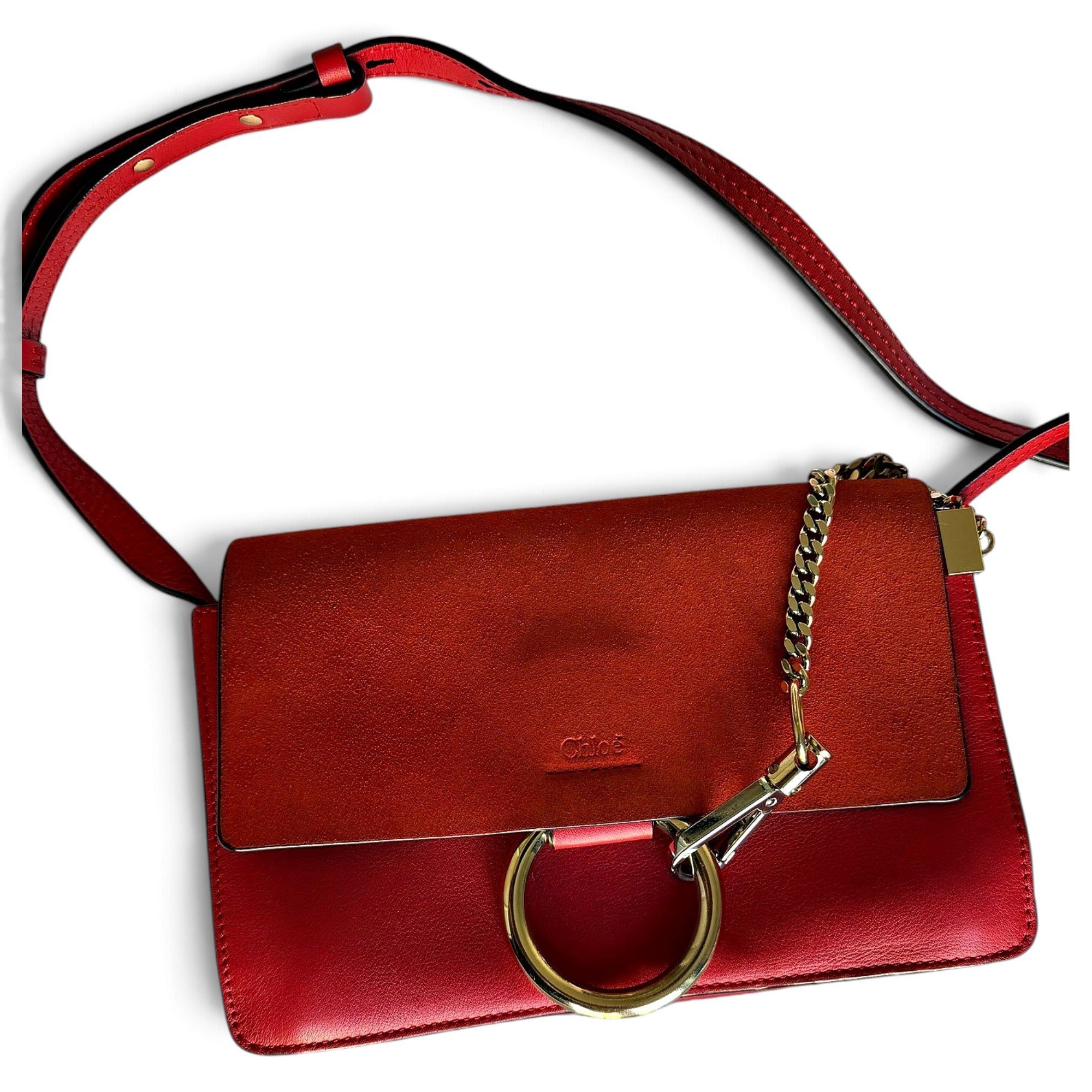 Chloe Faye leather crossbody bag