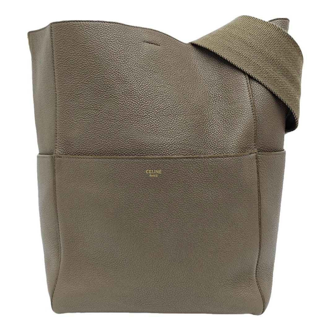 Seau Sangle leather tote