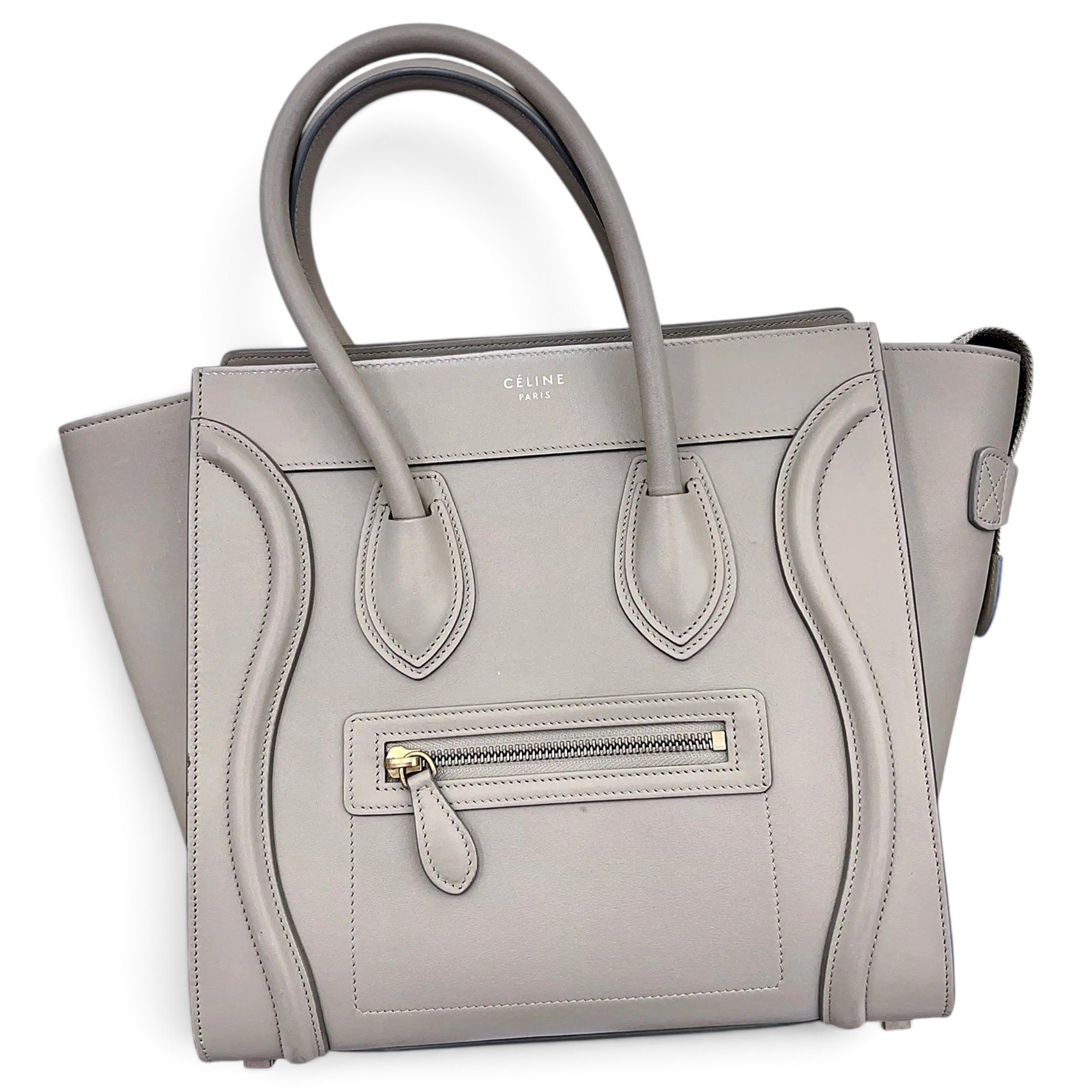 Luggage leather handbag