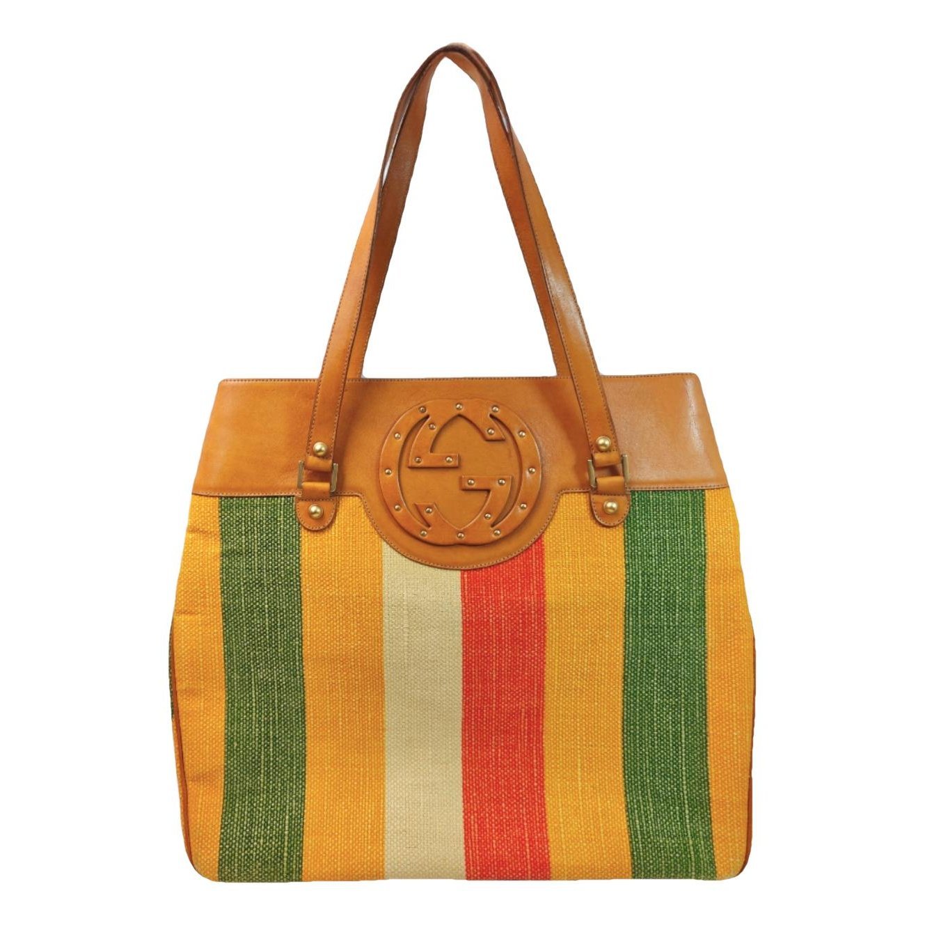 Leather tote
