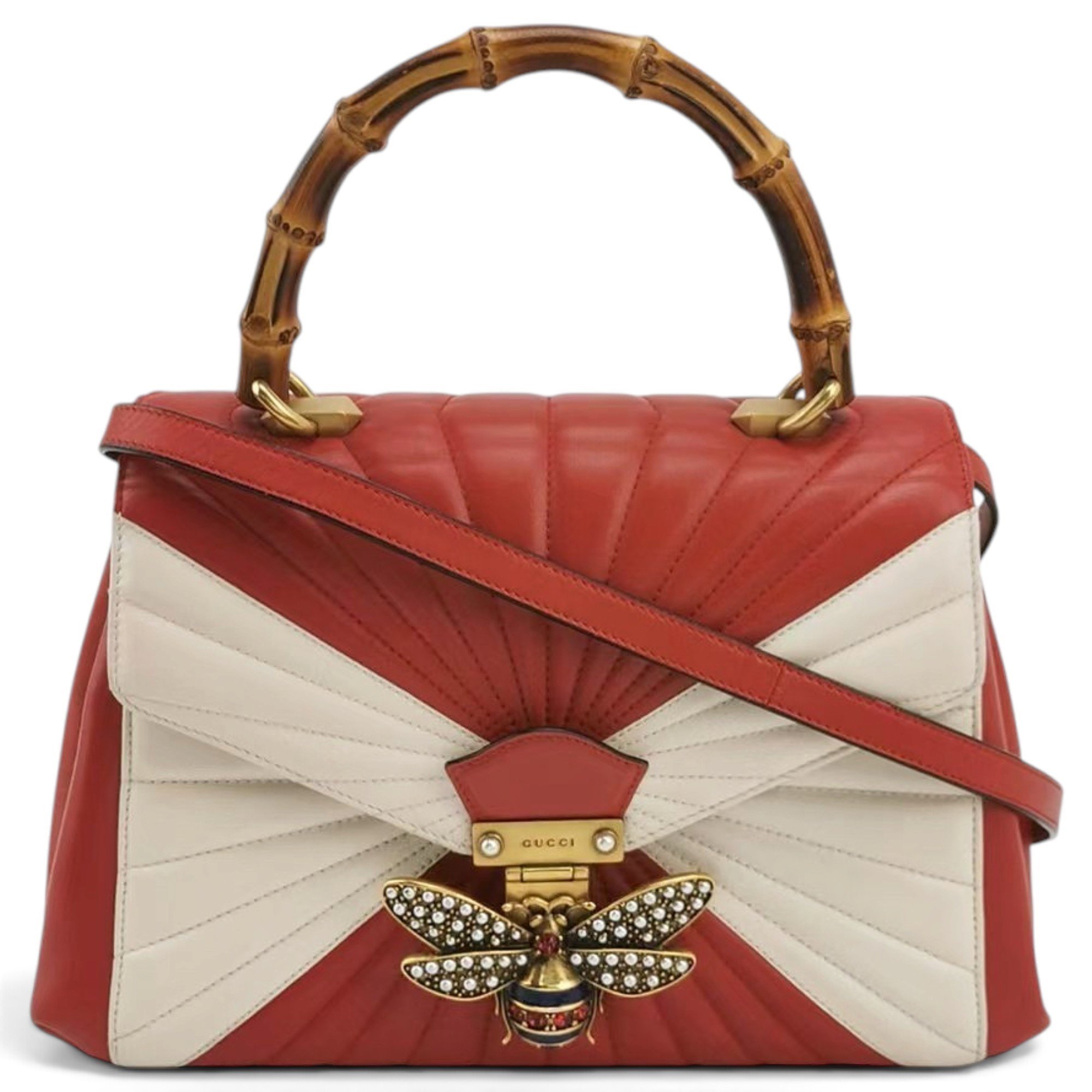Queen Margaret leather handbag