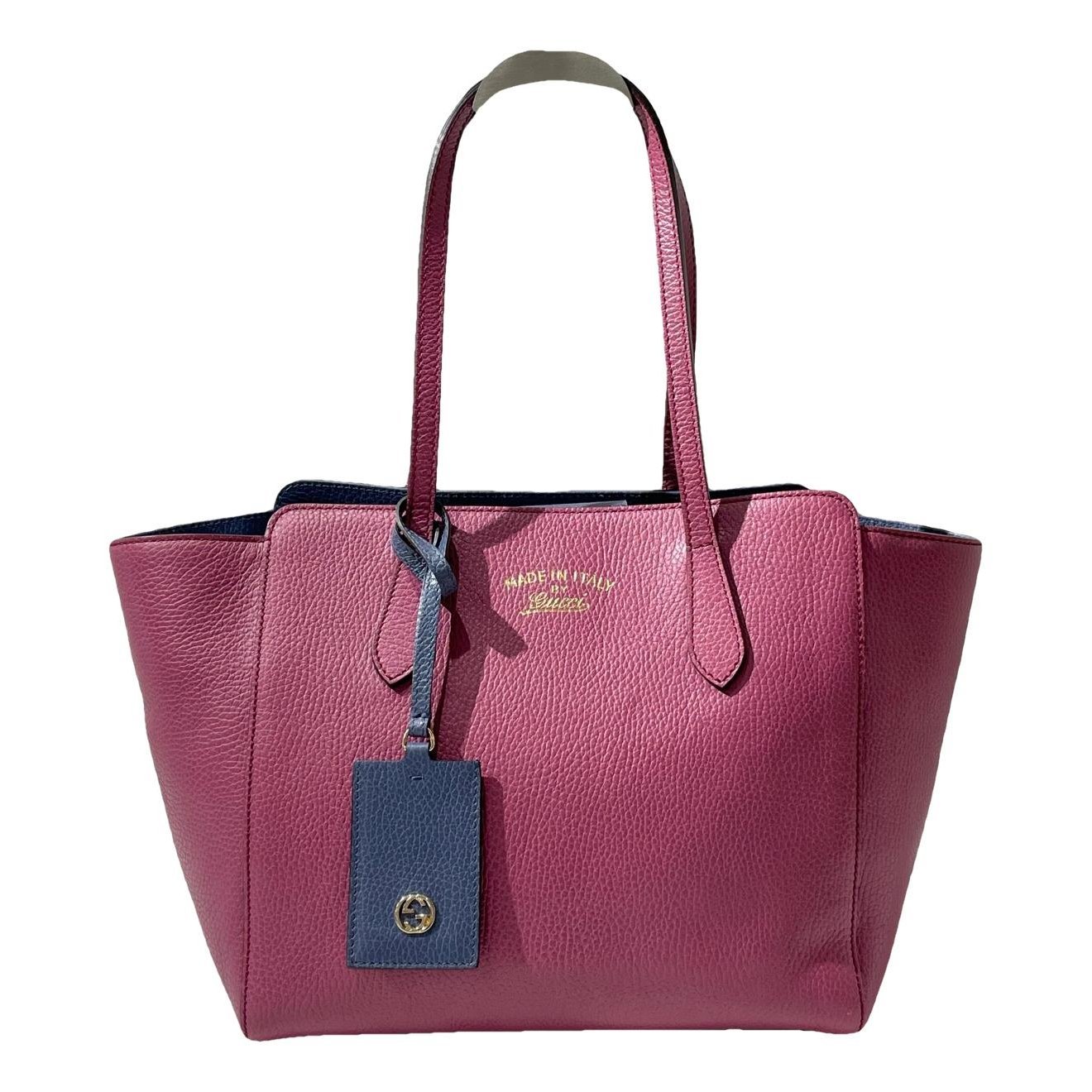 Swing leather handbag