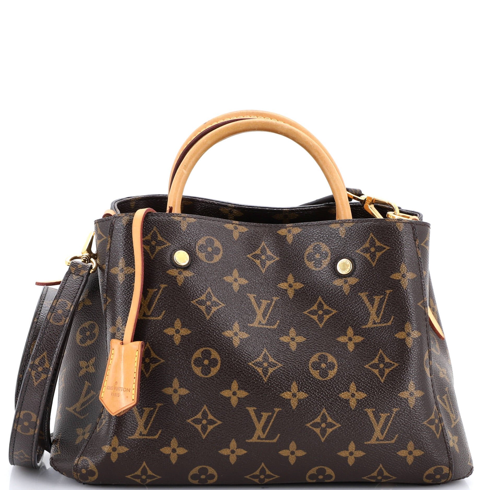 Montaigne Handbag Monogram Canvas BB