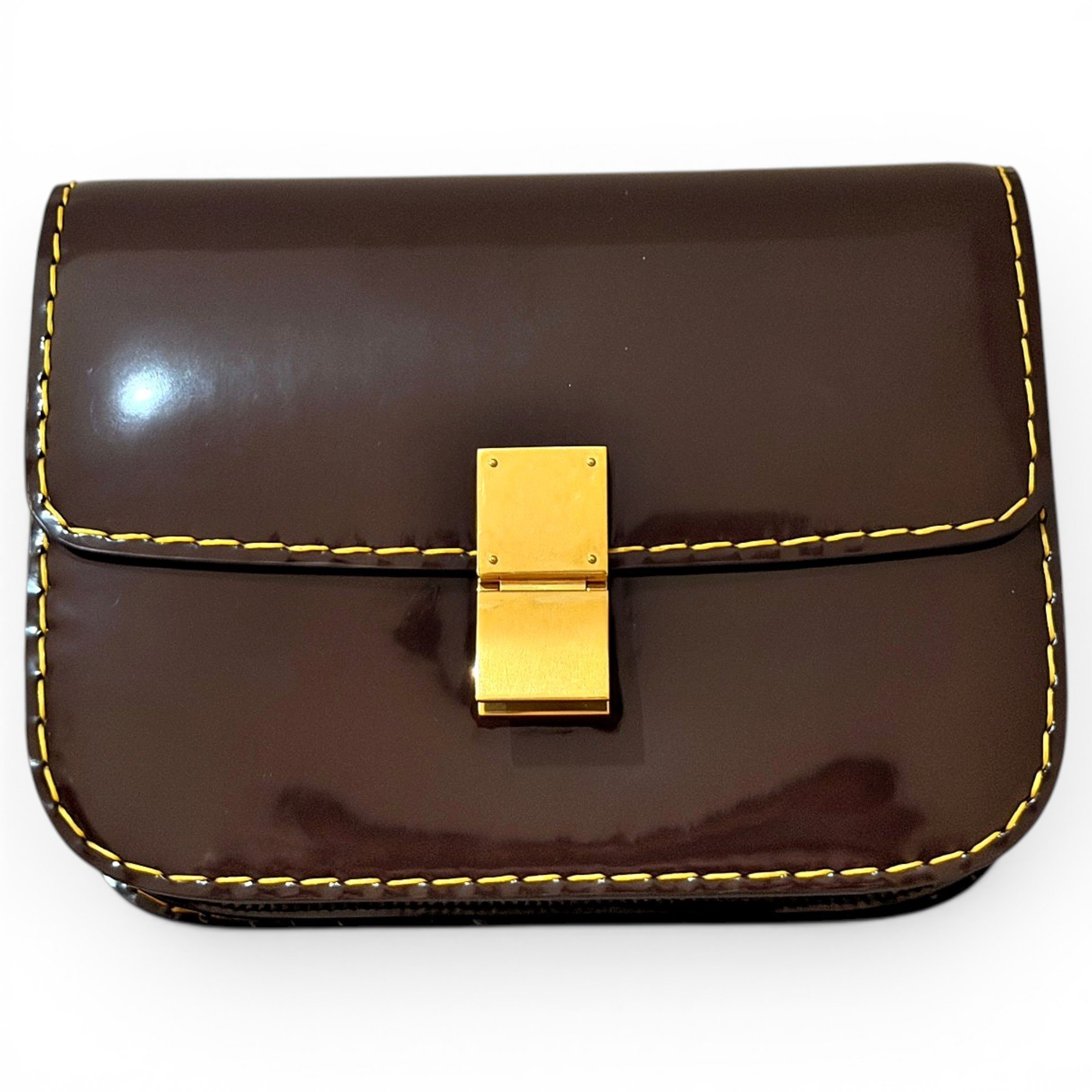 Classic leather crossbody bag