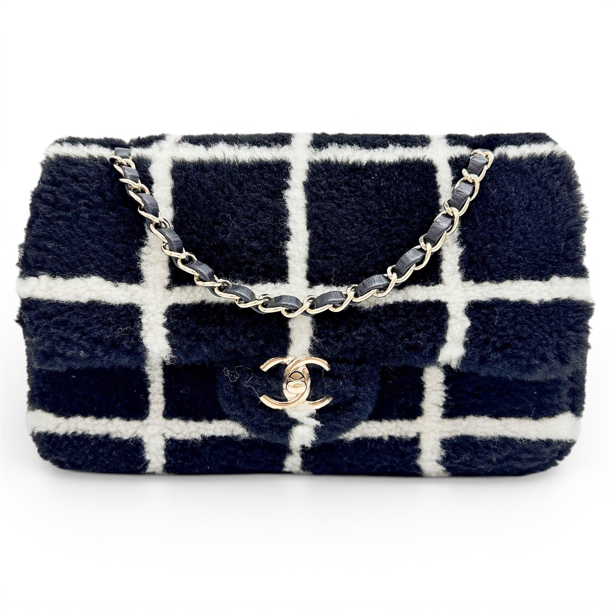 Timeless/Classique faux fur handbag