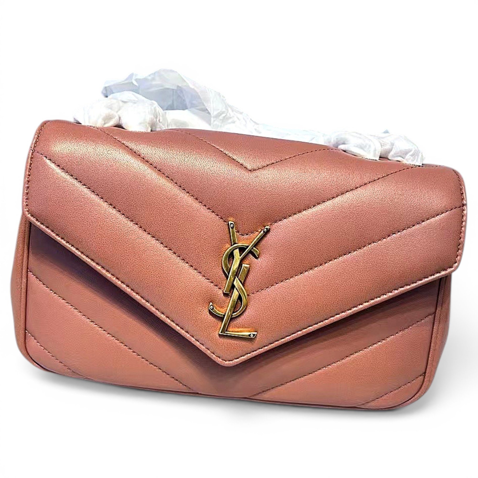 Loulou Puffer leather crossbody bag