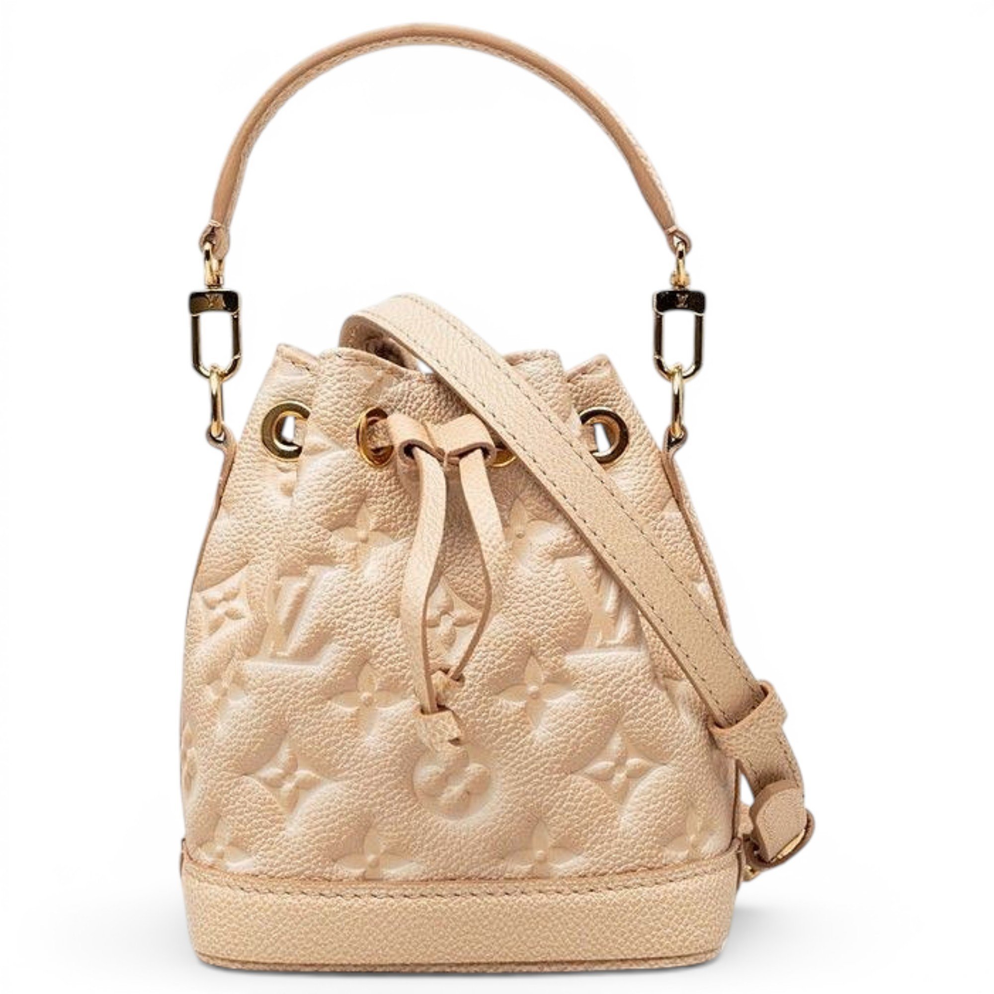 Nano Noé leather bag