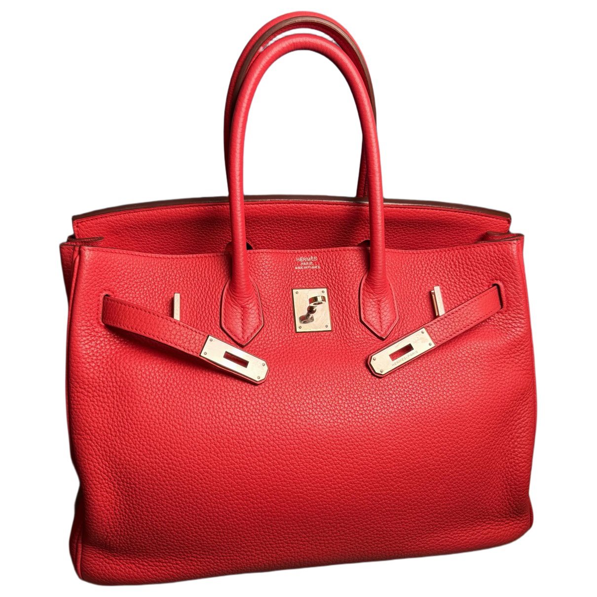 Birkin 35 leather handbag