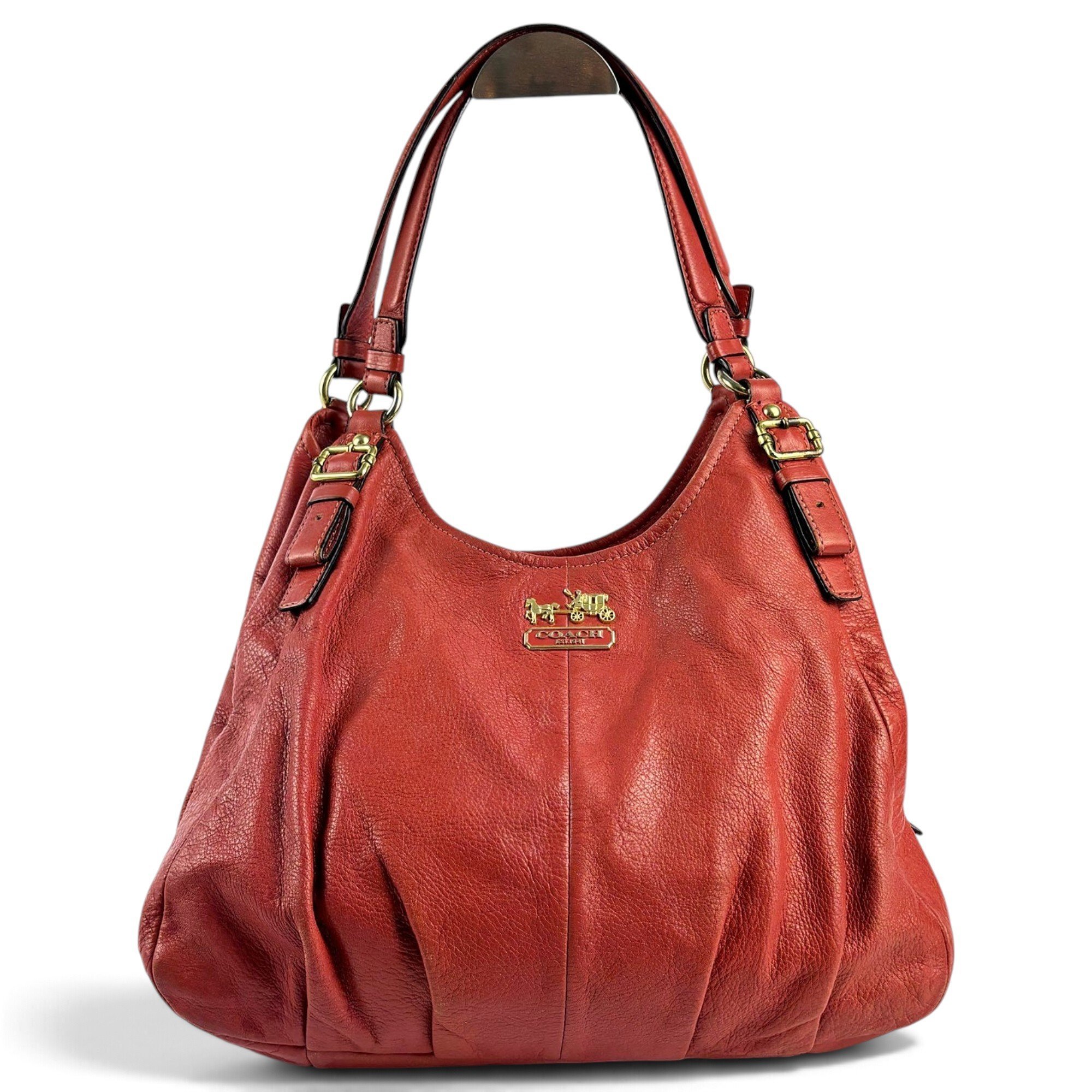 Leather handbag