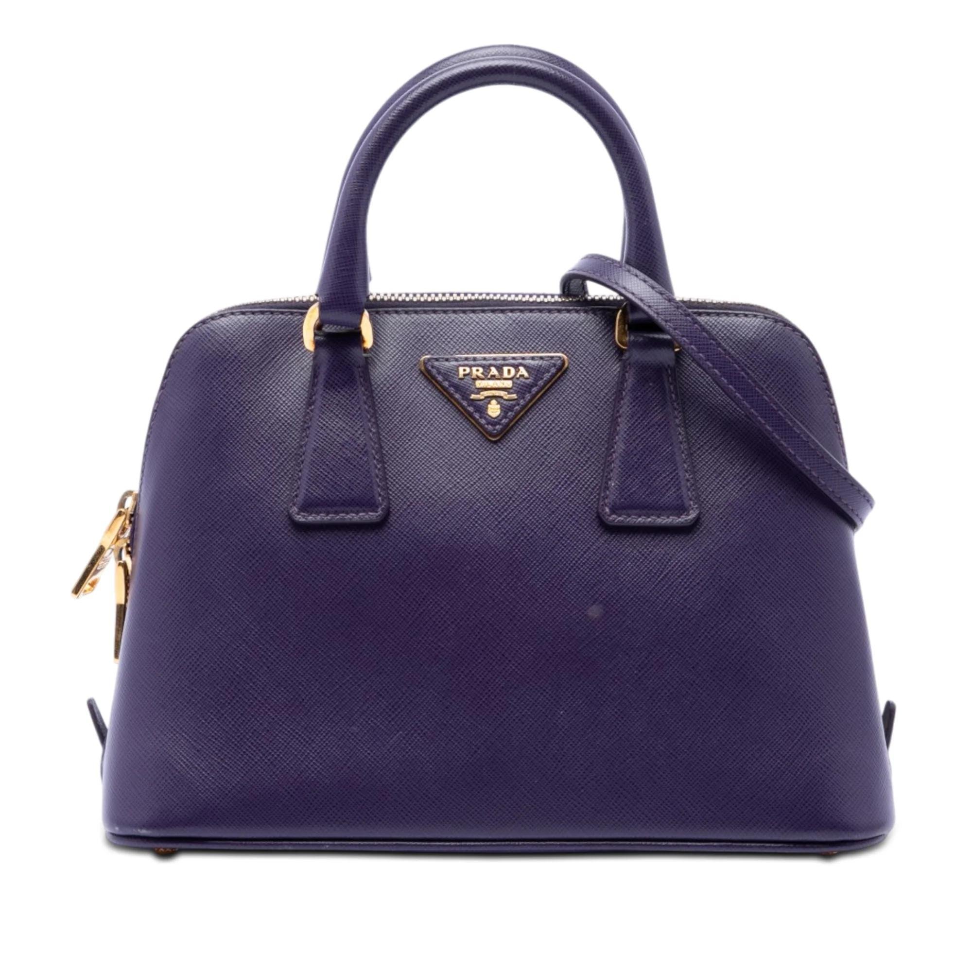 Promenade leather satchel