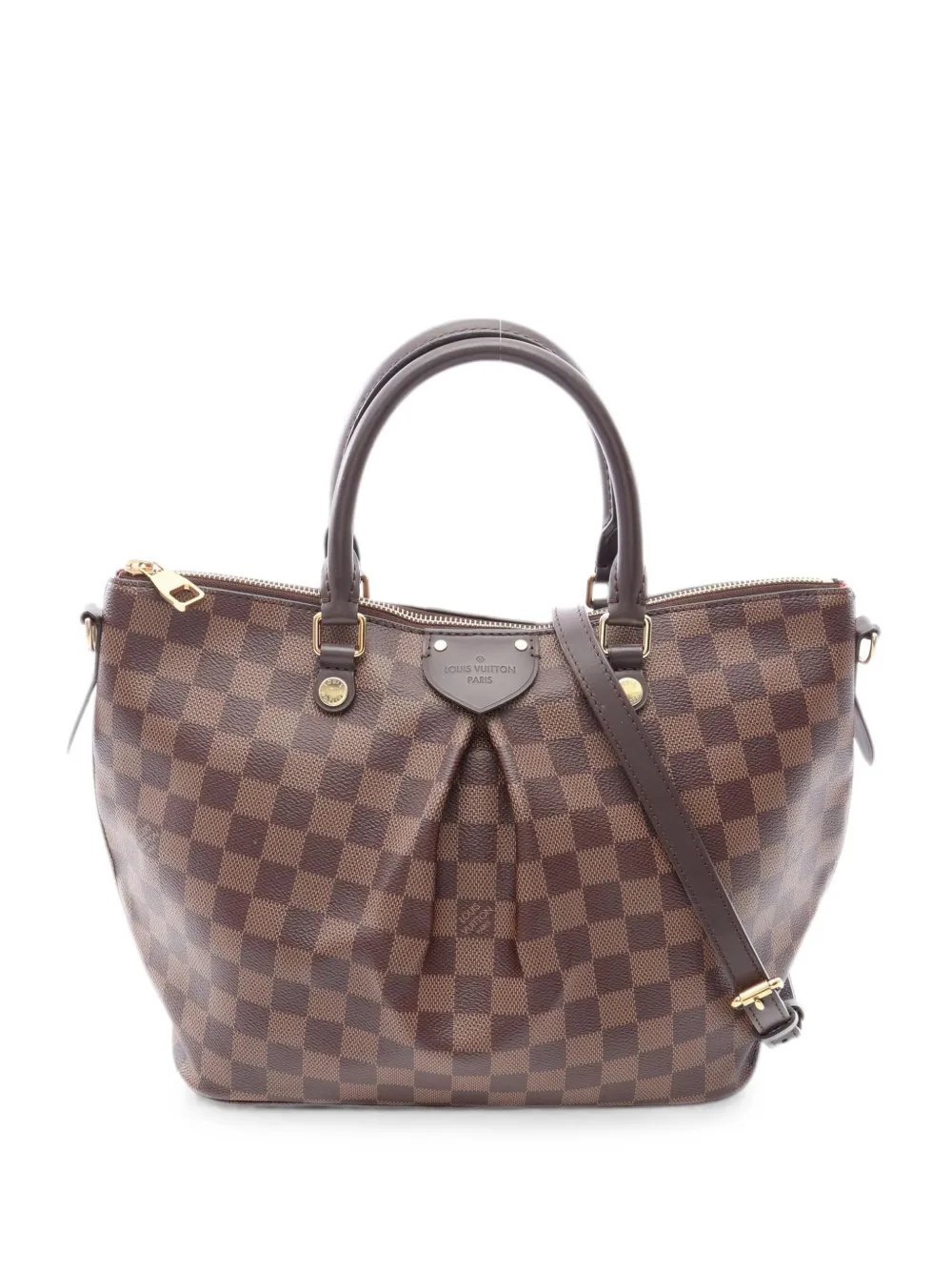 MM Damier Ebene Siena handbag