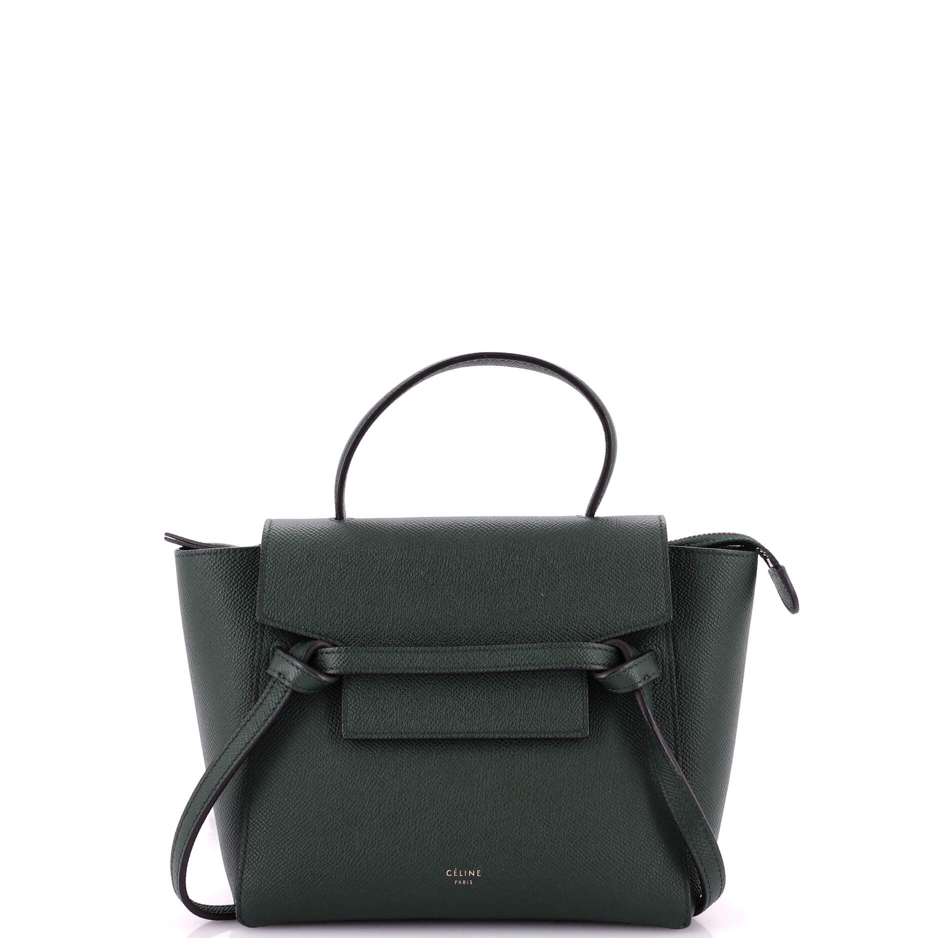 Belt Bag Textured Leather Nano