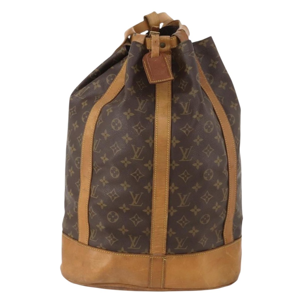 Randonnée leather handbag