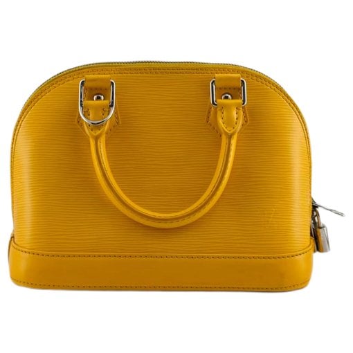 Louis Vuitton Alma BB leather handbag