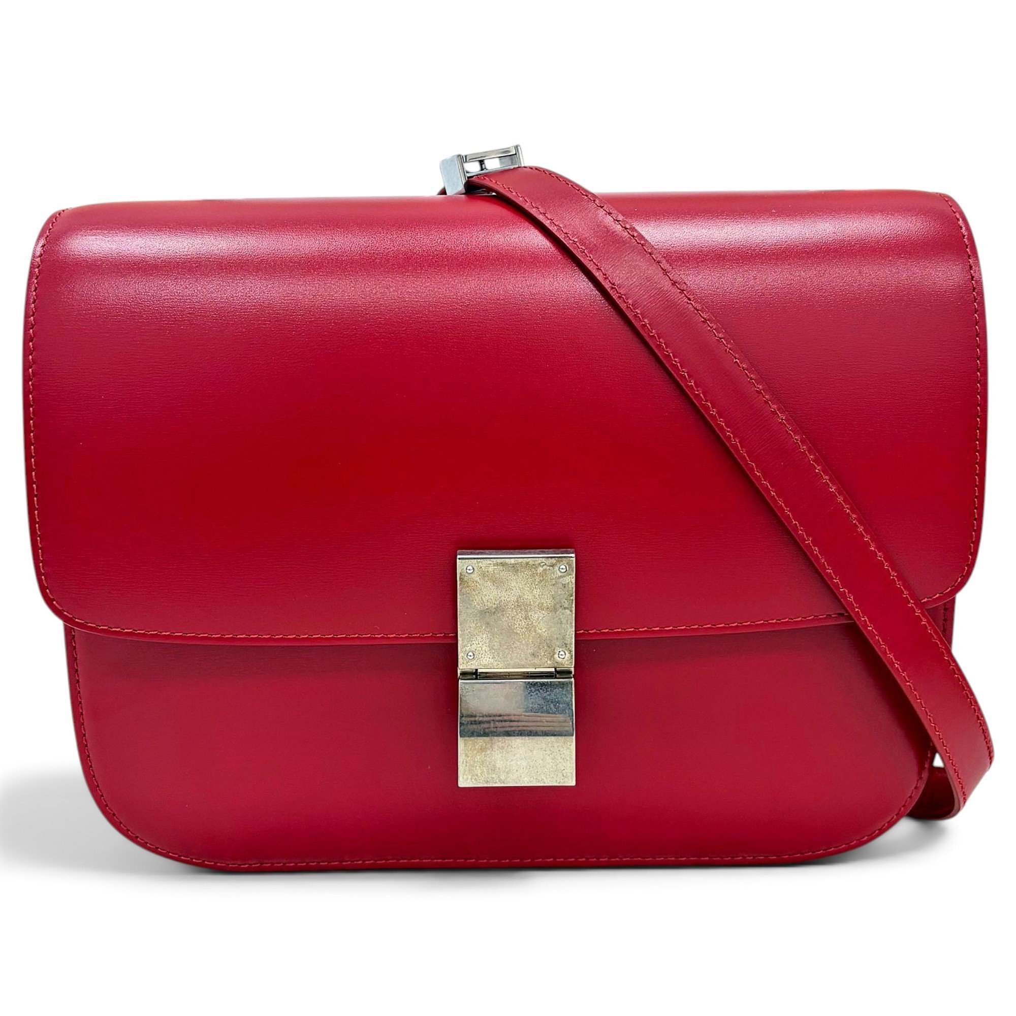 Classic leather handbag