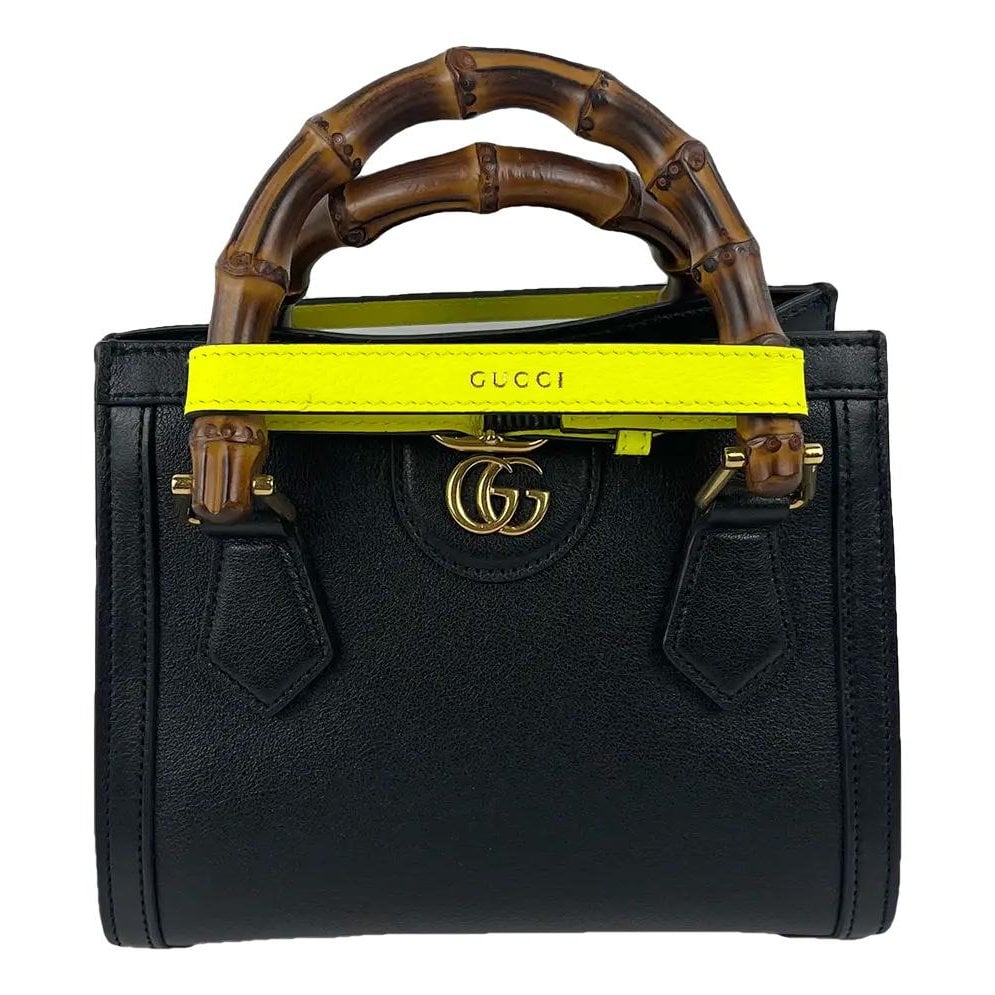 Diana Bamboo leather tote
