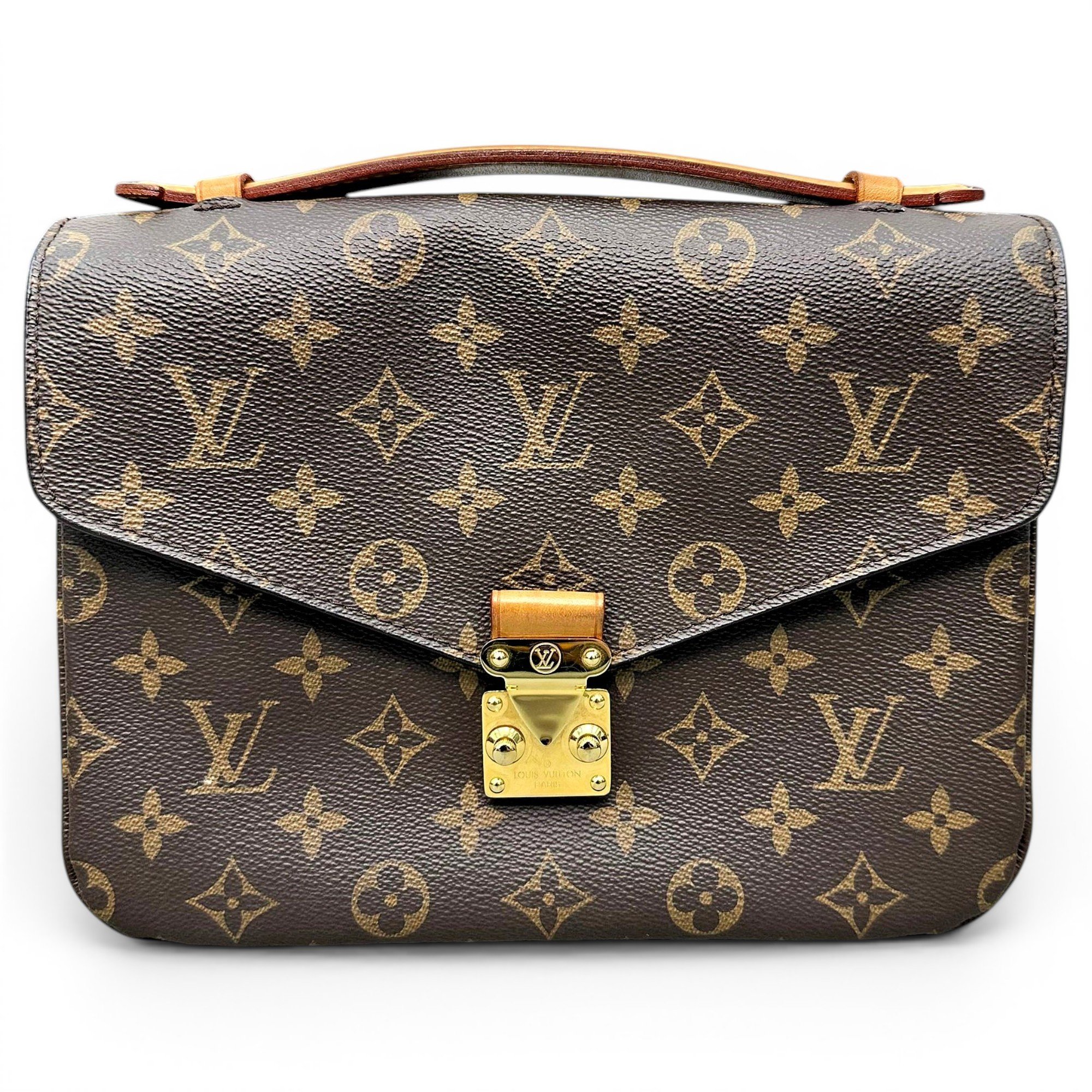 Metis leather handbag