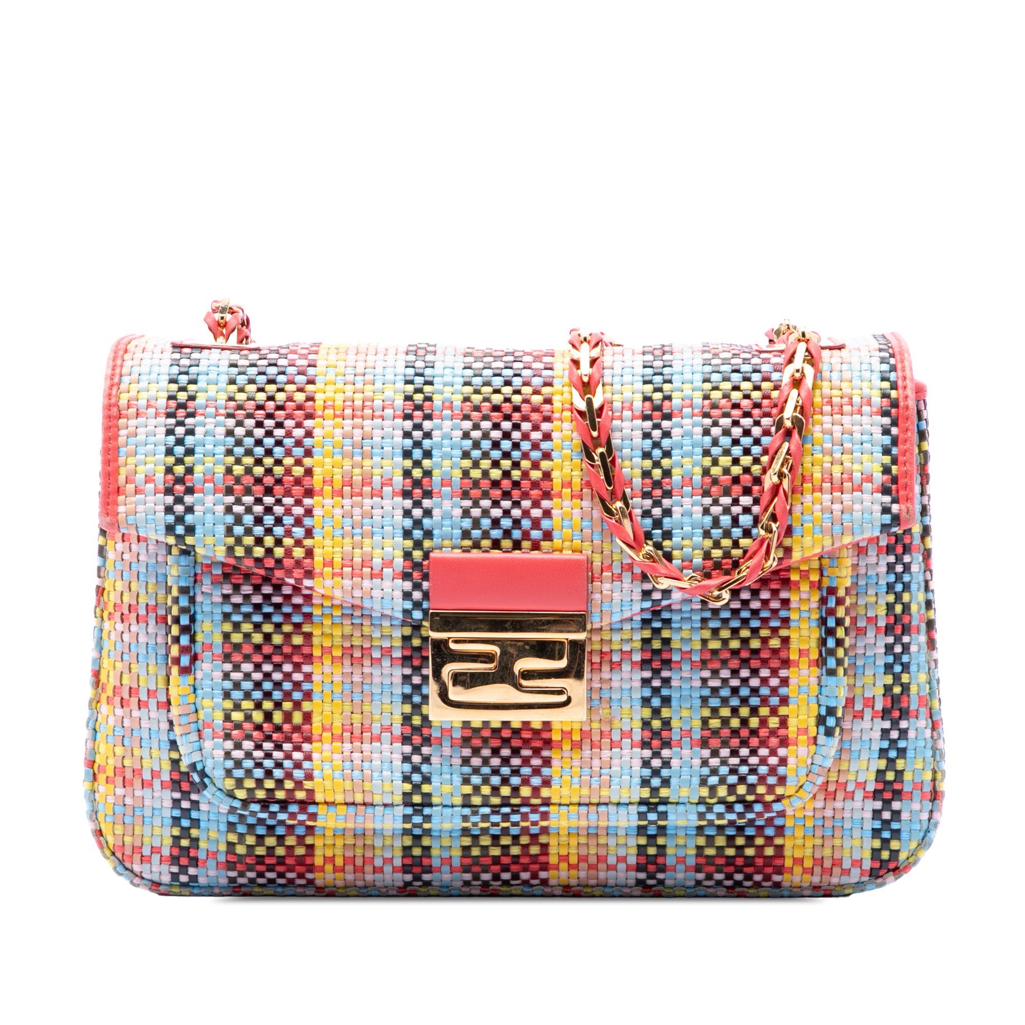 Baguette leather handbag