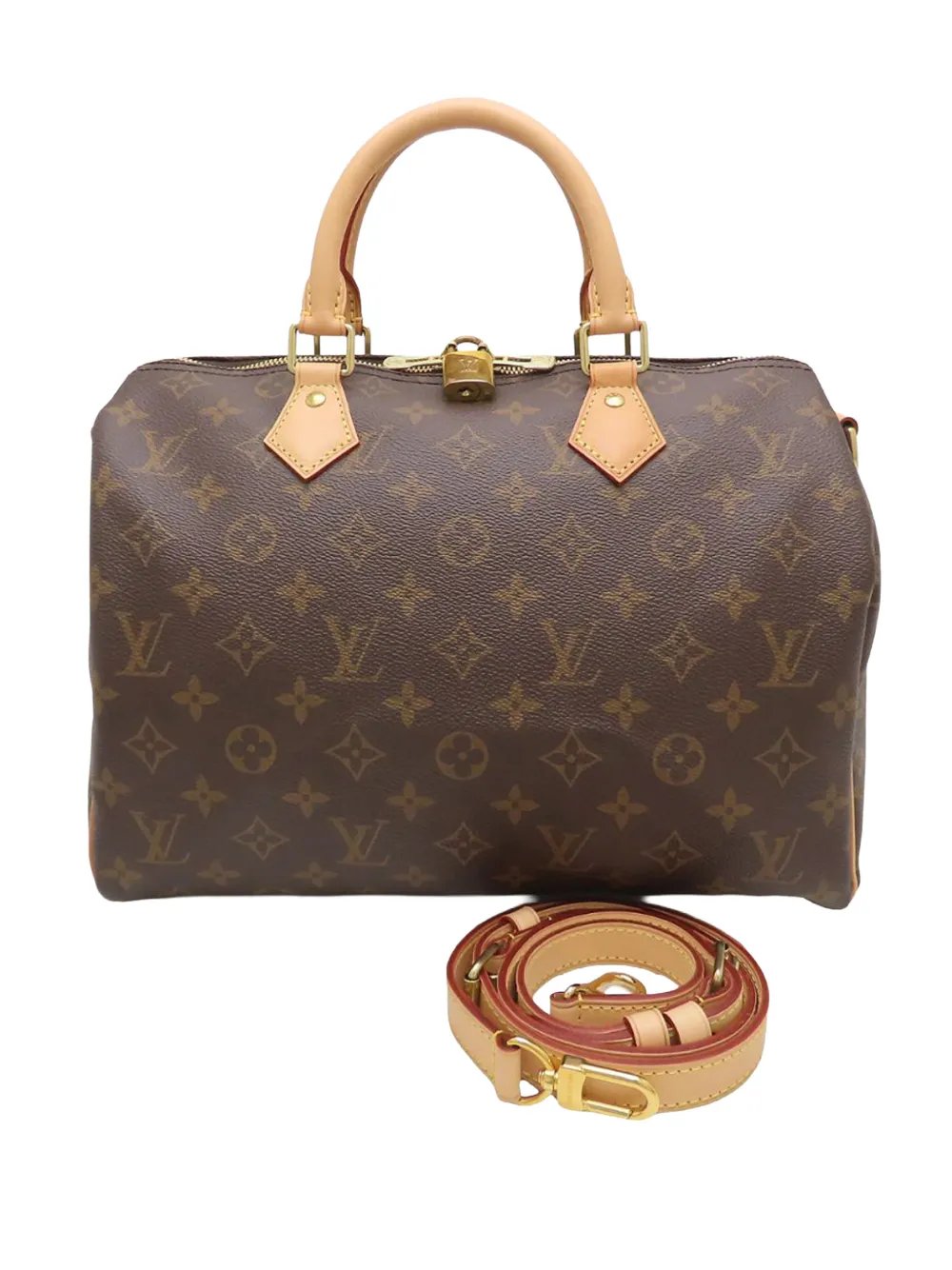 2021-2026 Monogram Speedy Bandouliere 30 satchel