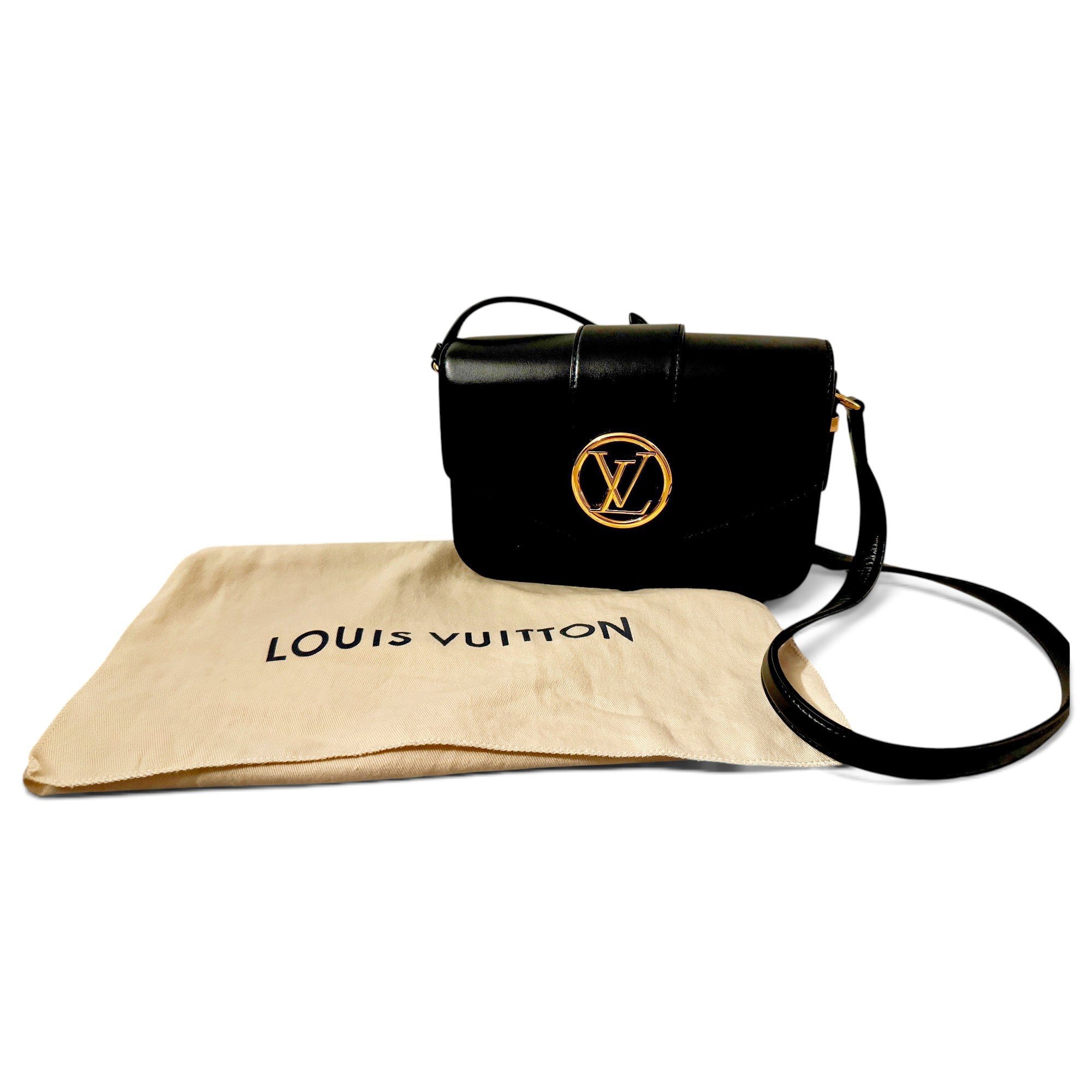 Louis Vuitton Pont 9 leather handbag