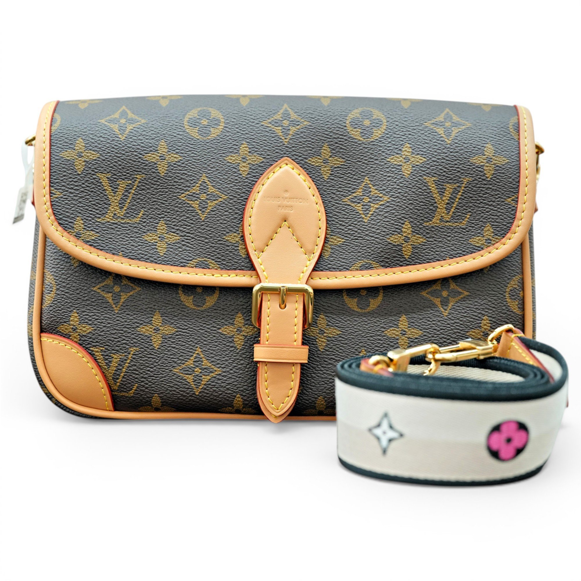 Louis Vuitton Diane leather crossbody bag