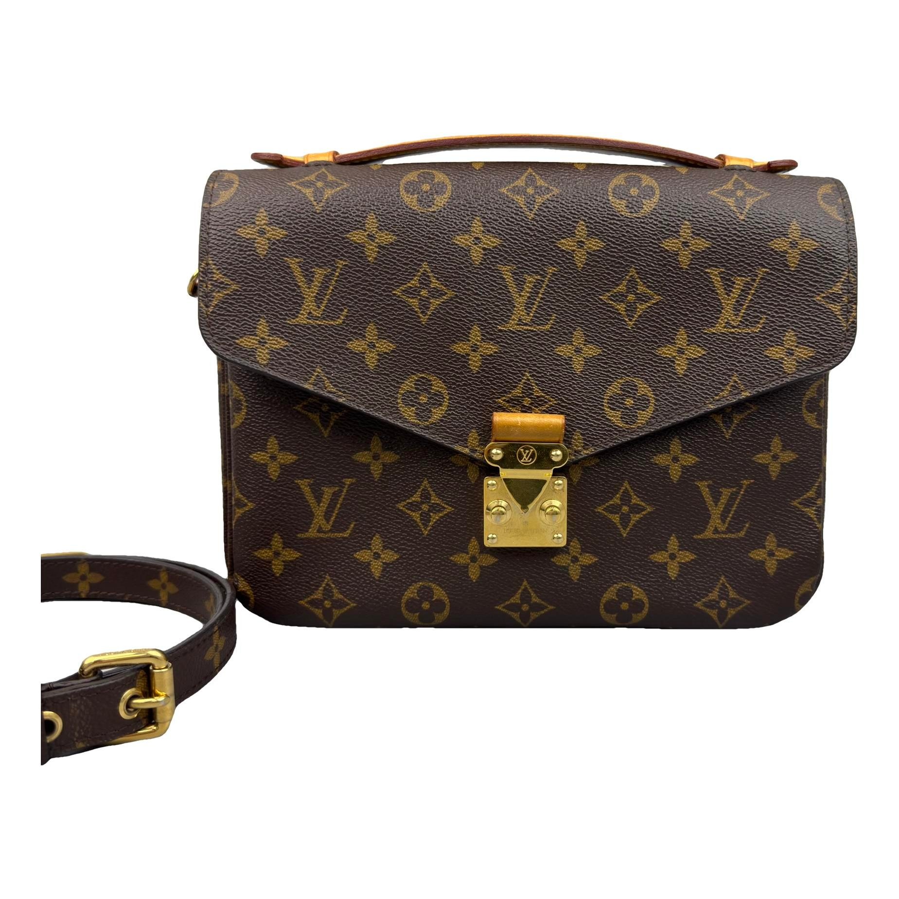 Metis leather handbag