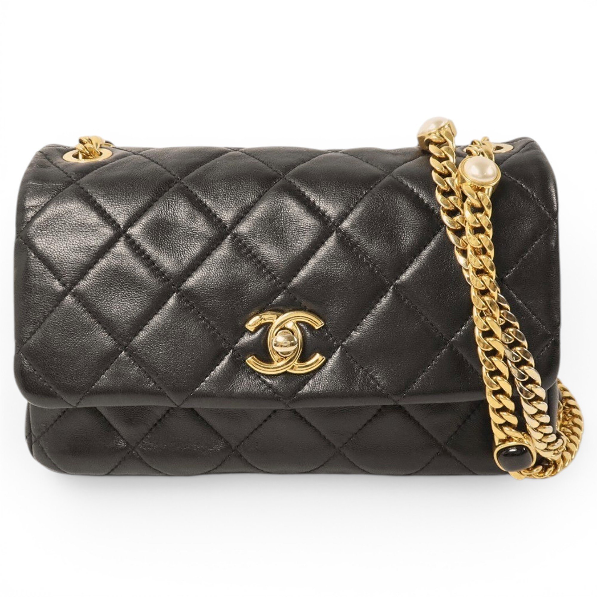 Wallet On Chain Timeless/Classique leather crossbody bag