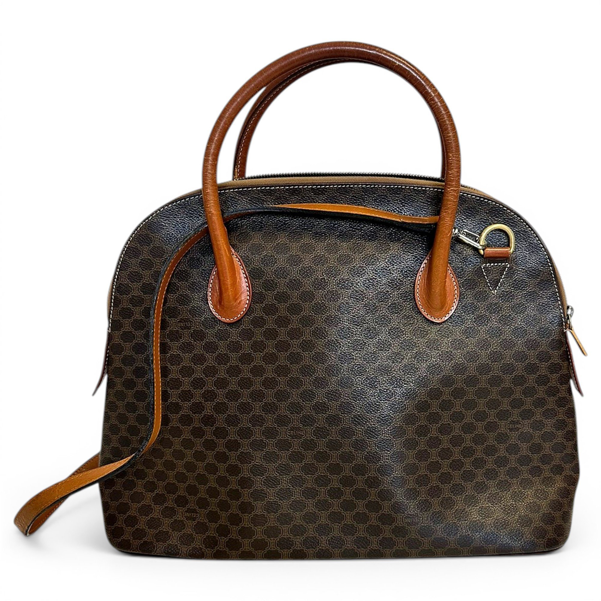 Cabas Horizotal leather tote