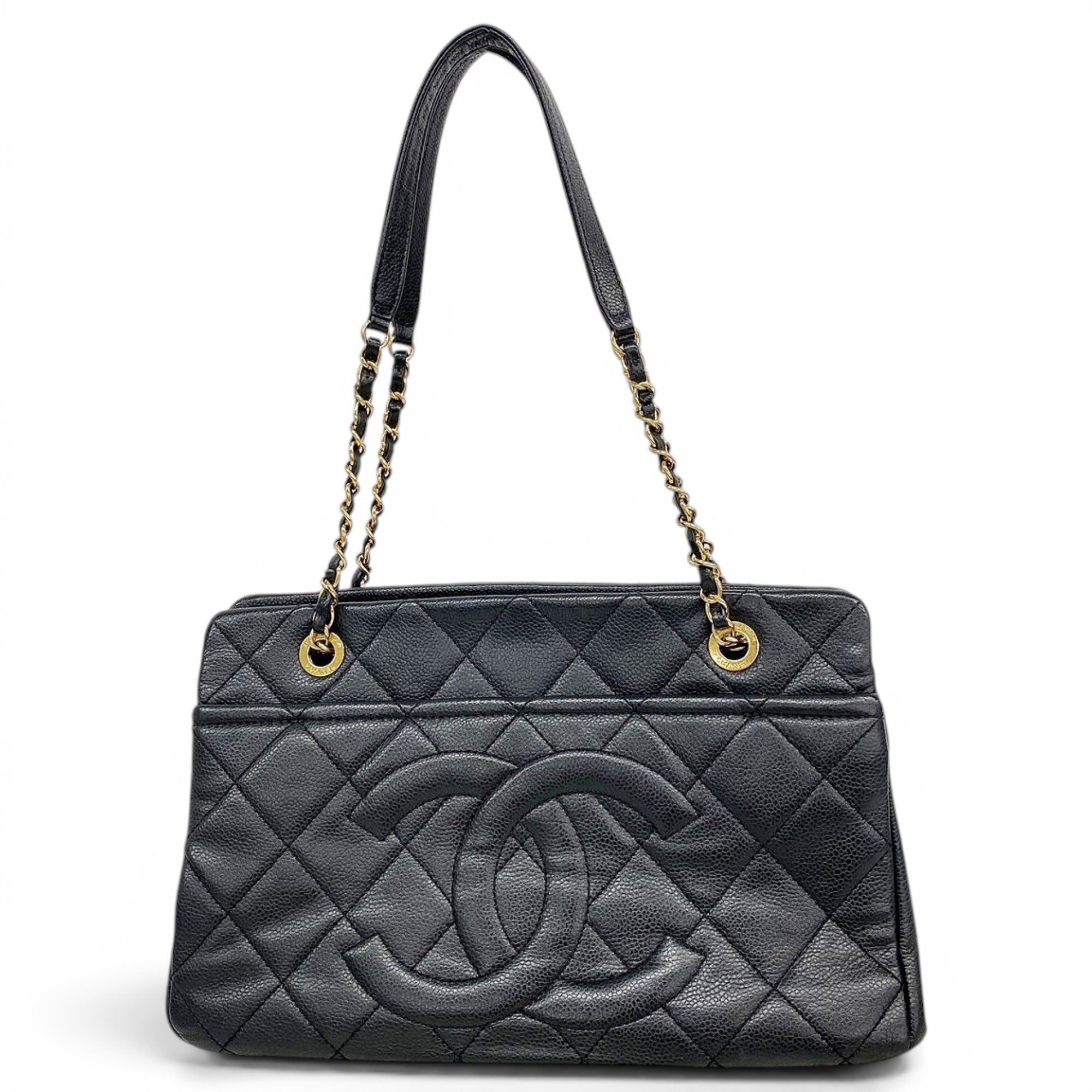 Leather tote