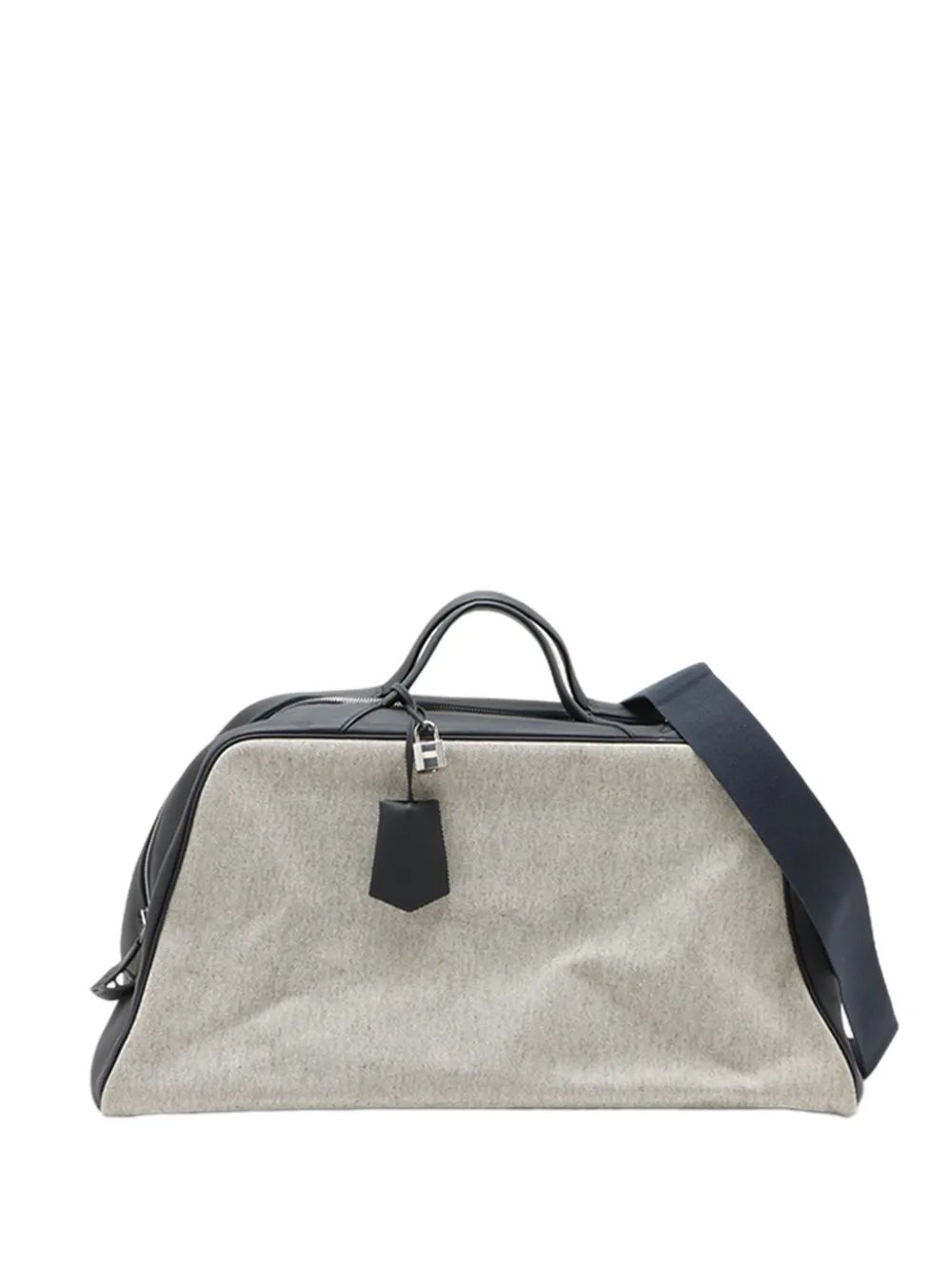 2019 Toile H and Taurillon Clemence Cavour 48H travel bag