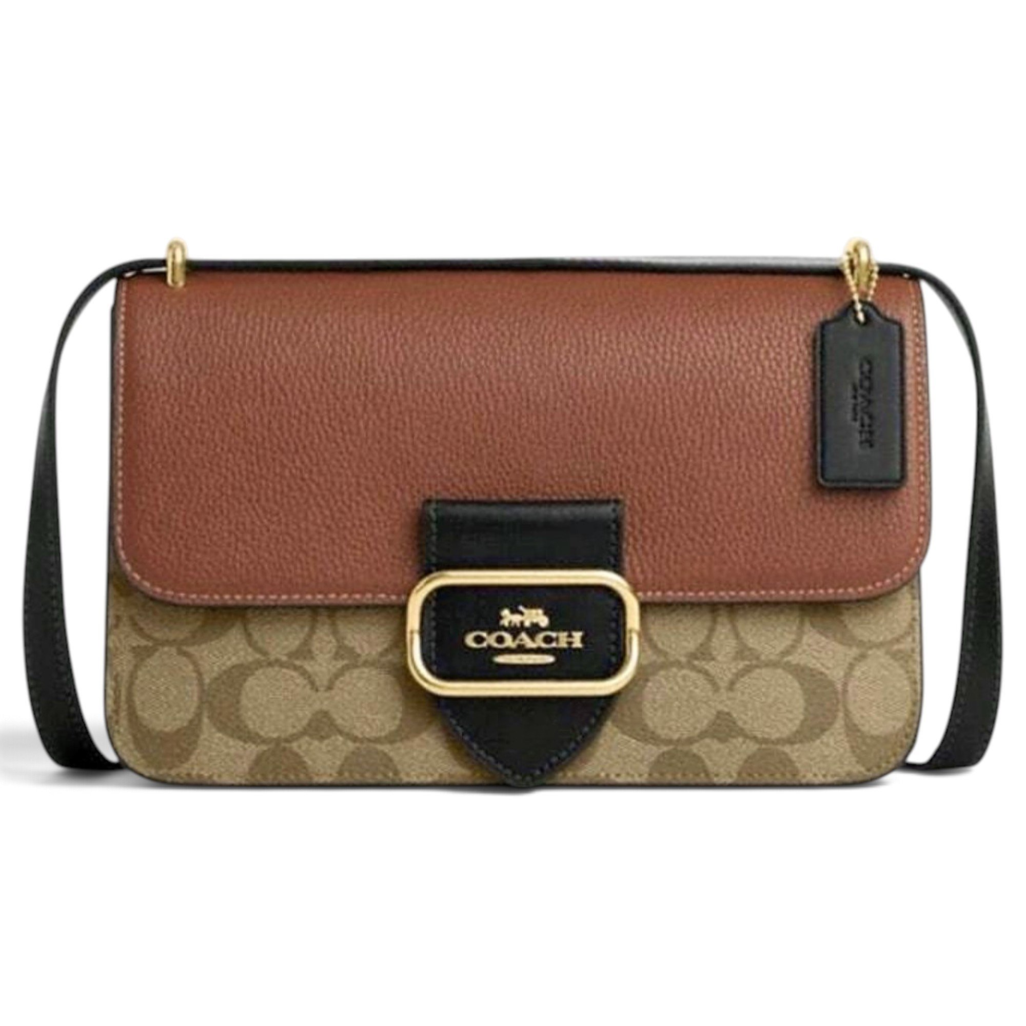 Leather crossbody bag