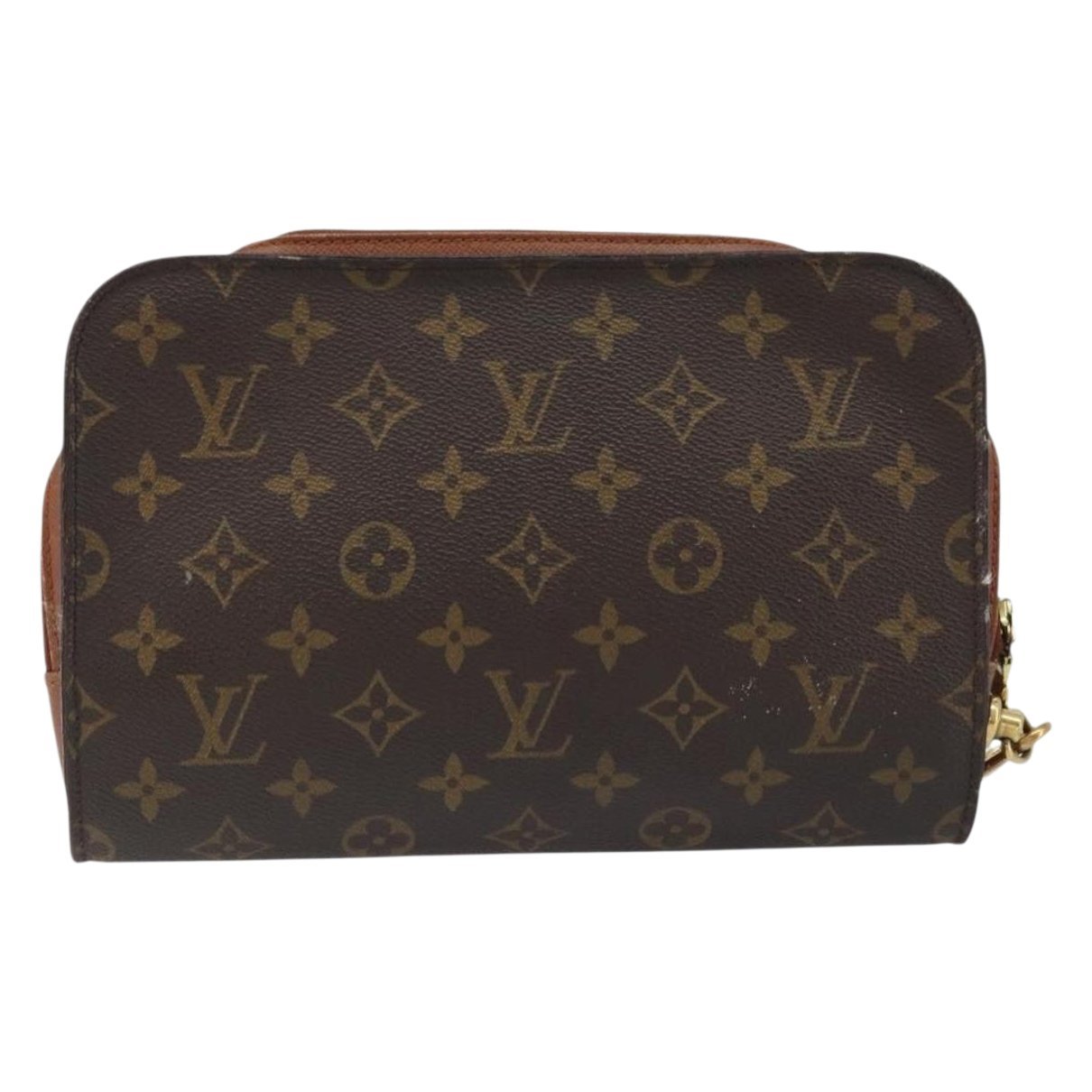 Orsay leather clutch bag