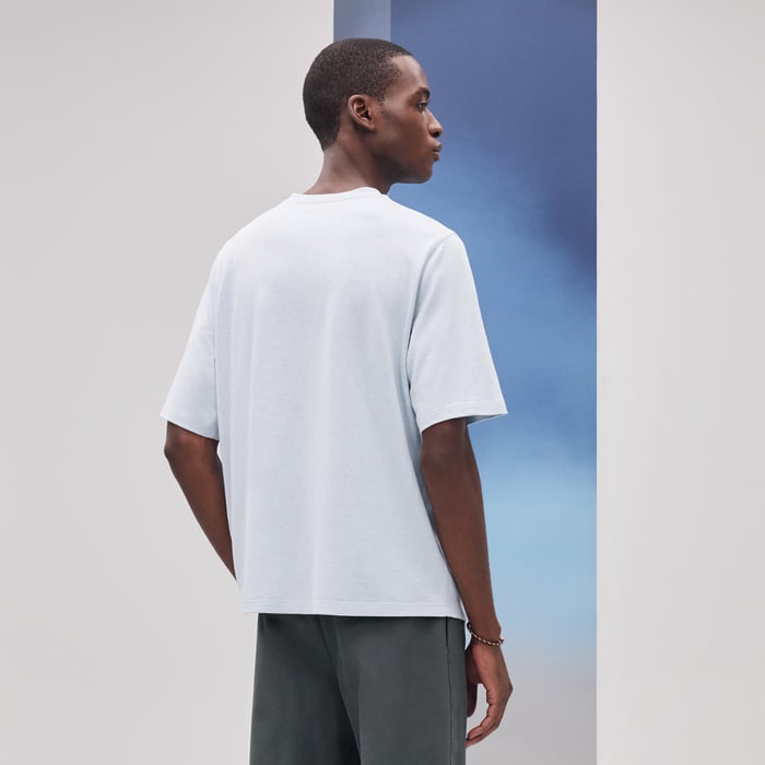 Glacier "Fleurs Zigzag" T-shirt