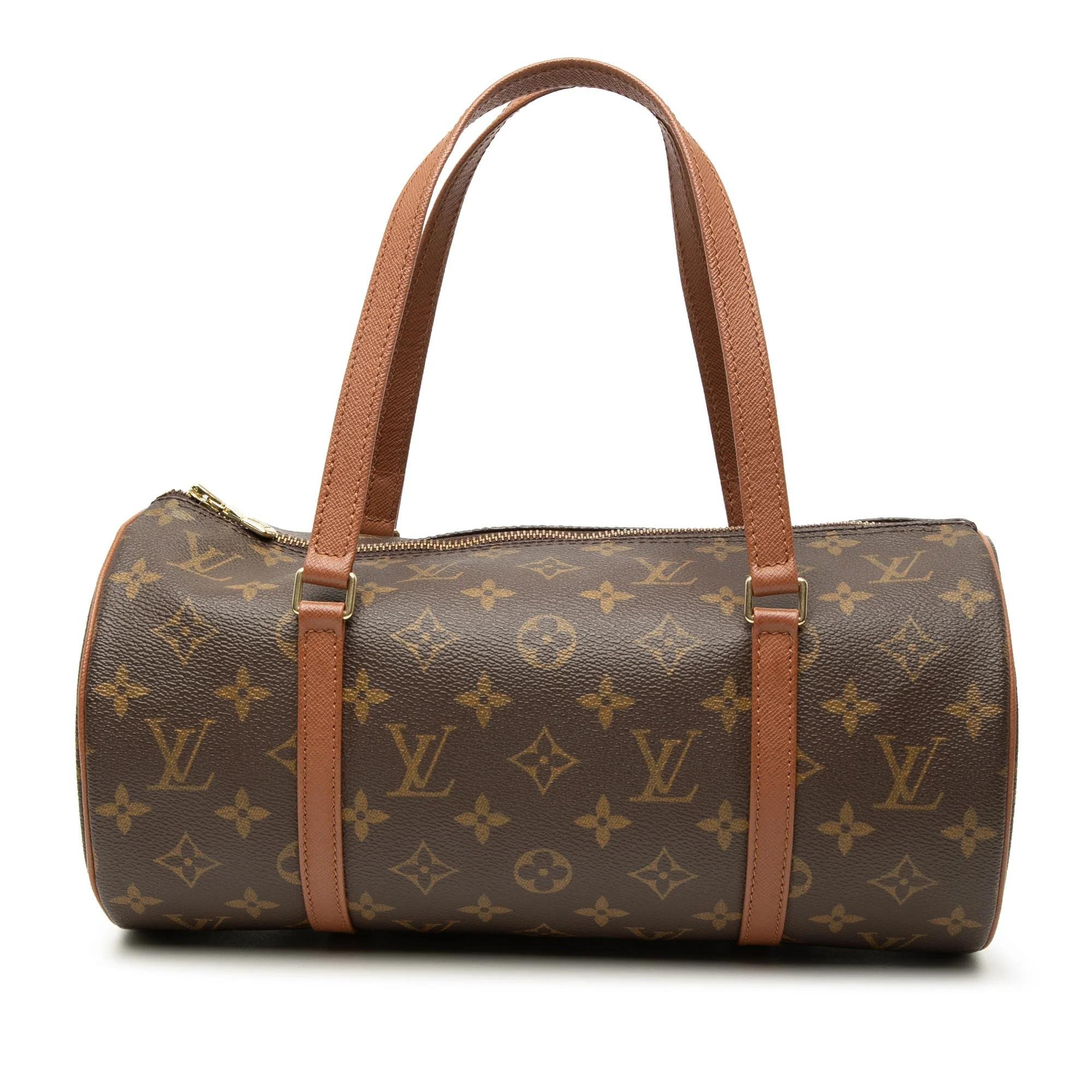 Papillon leather handbag
