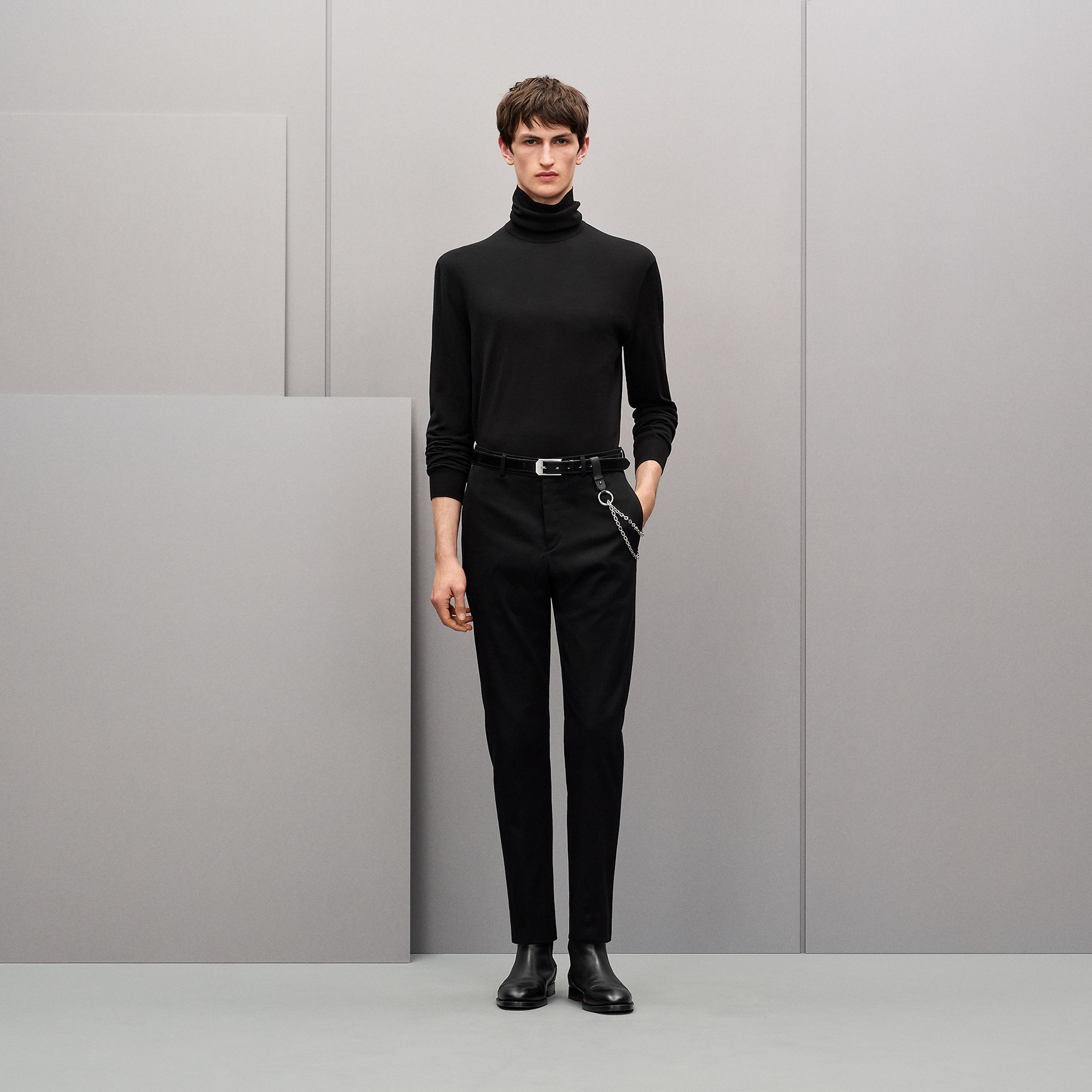 "Detail H" turtleneck sweater