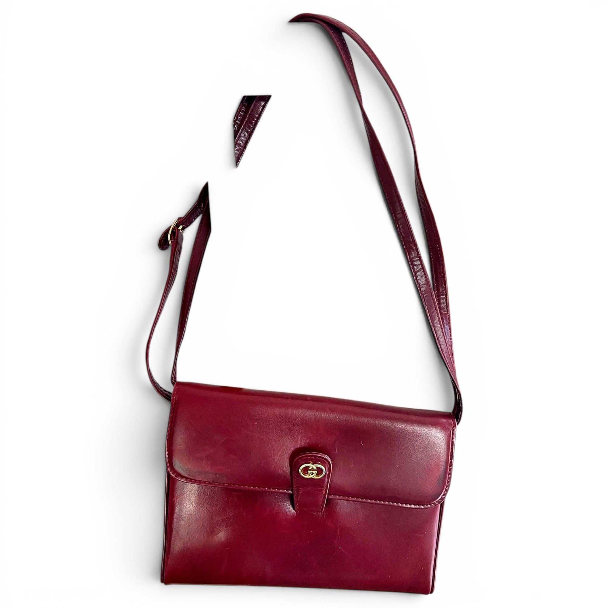 Leather crossbody bag