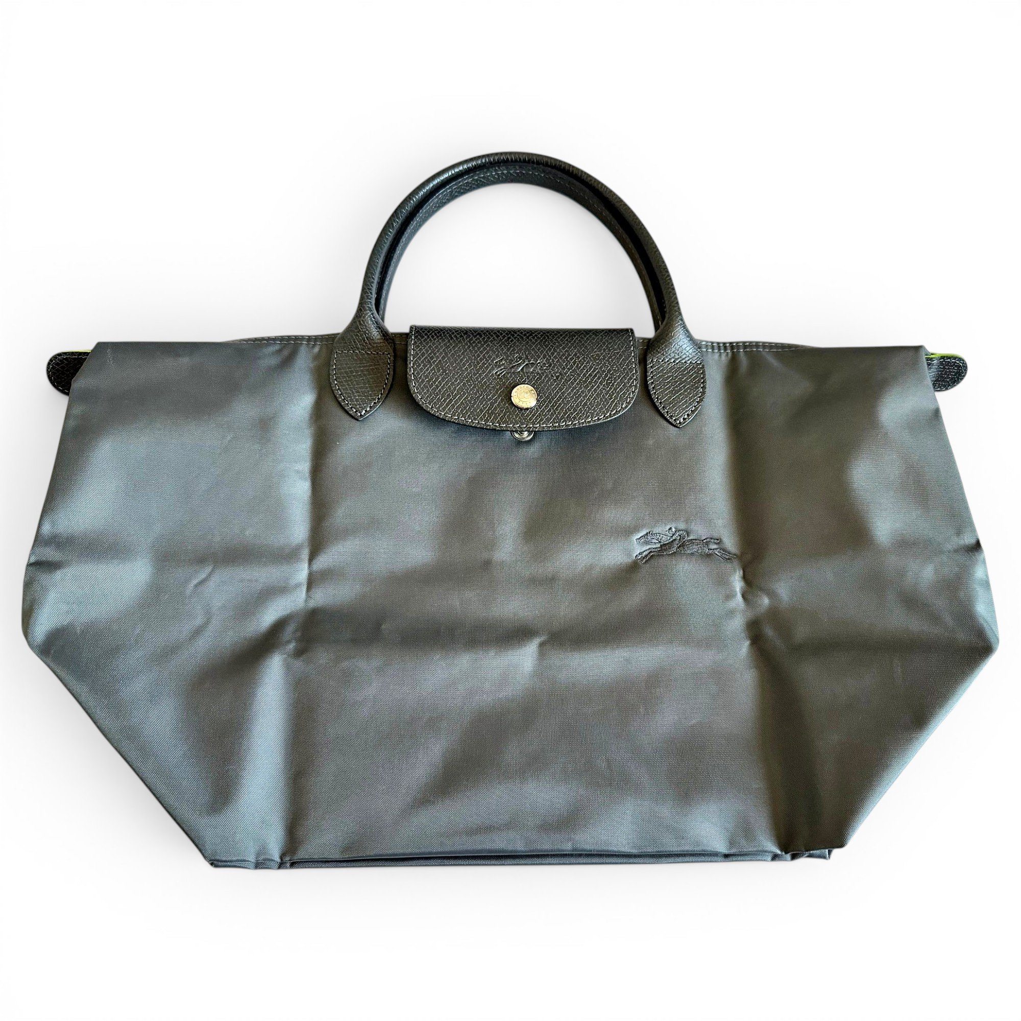 Pliage leather handbag