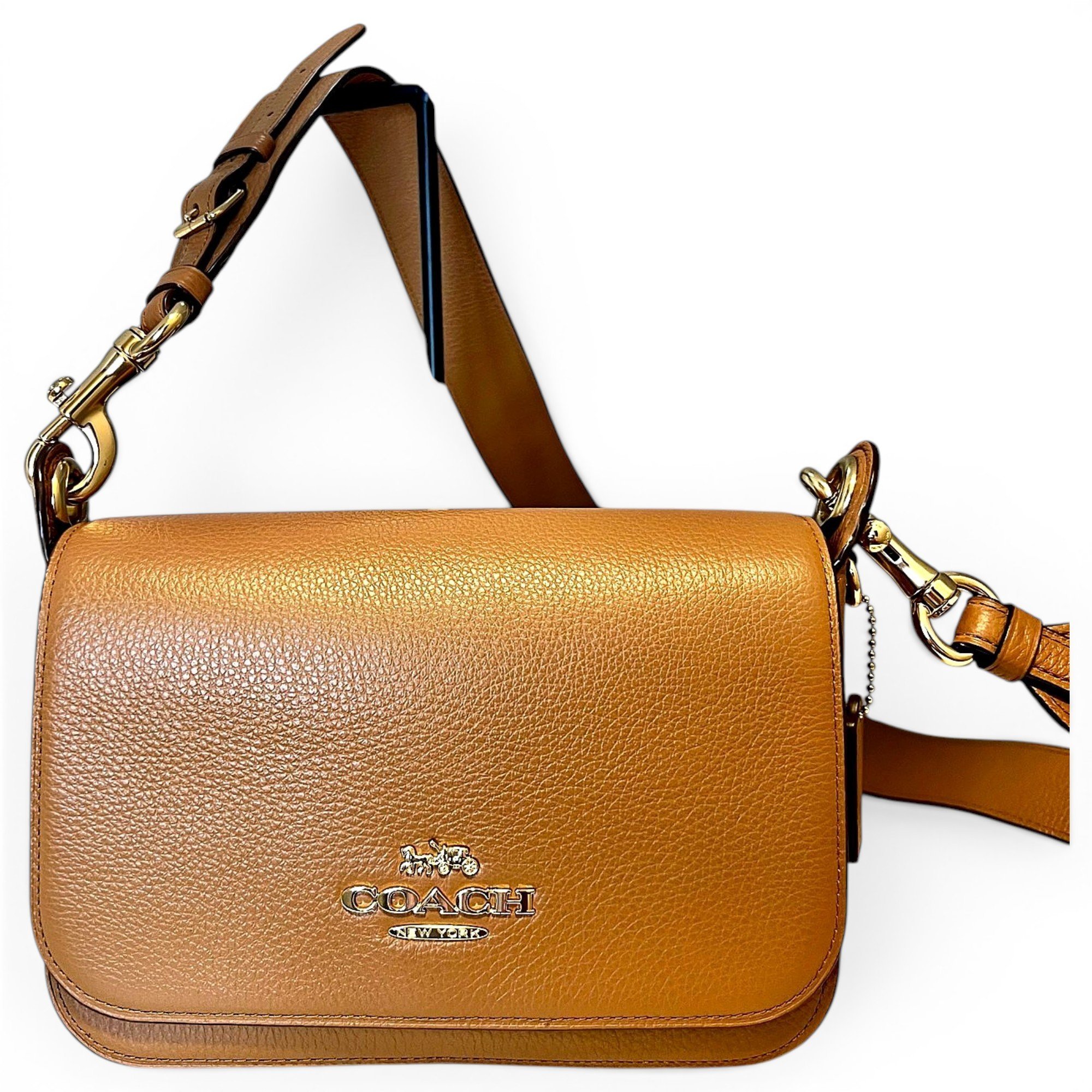 Leather crossbody bag