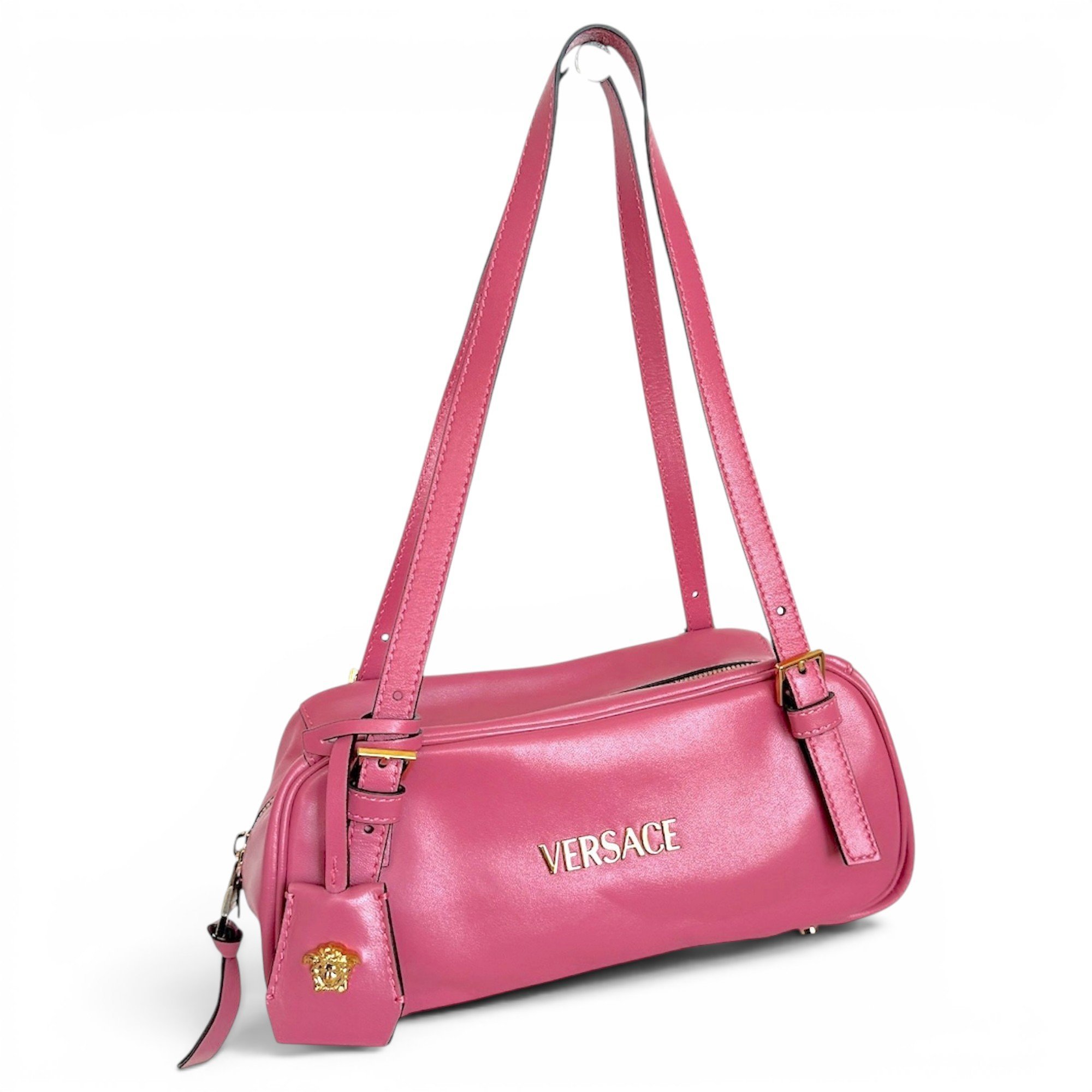 La Medusa leather handbag