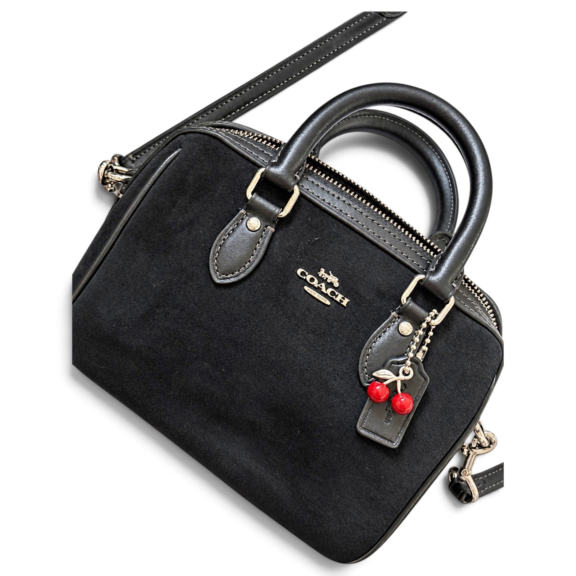Leather satchel