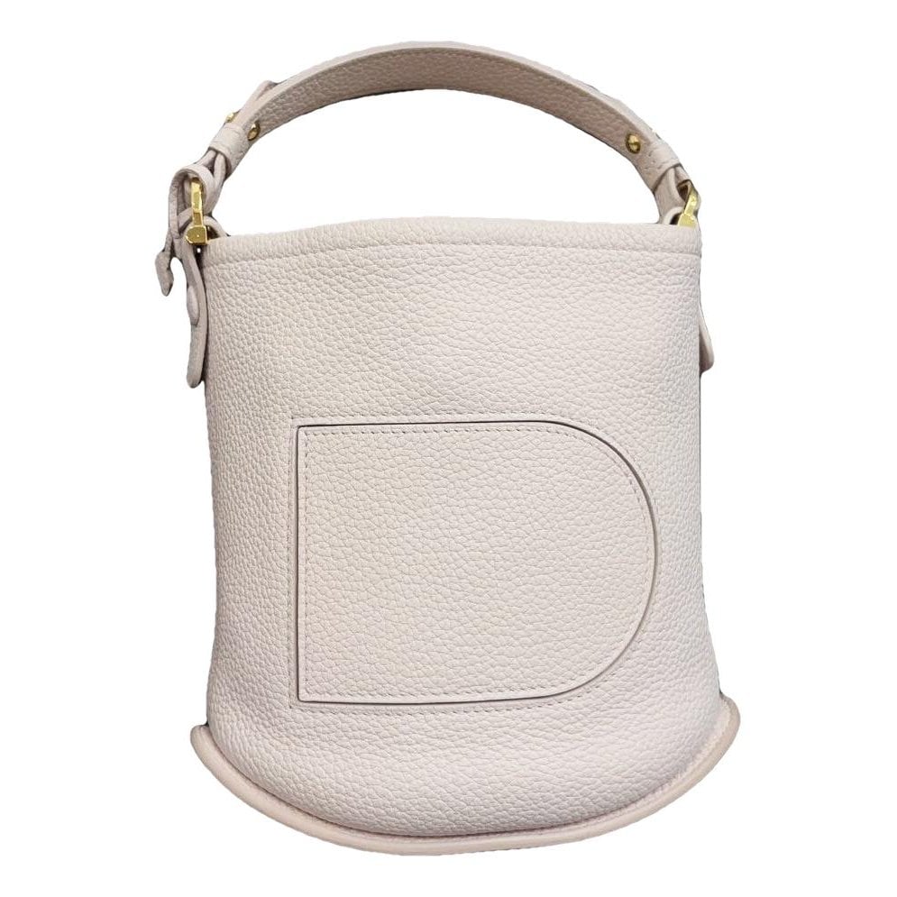 Pin leather handbag