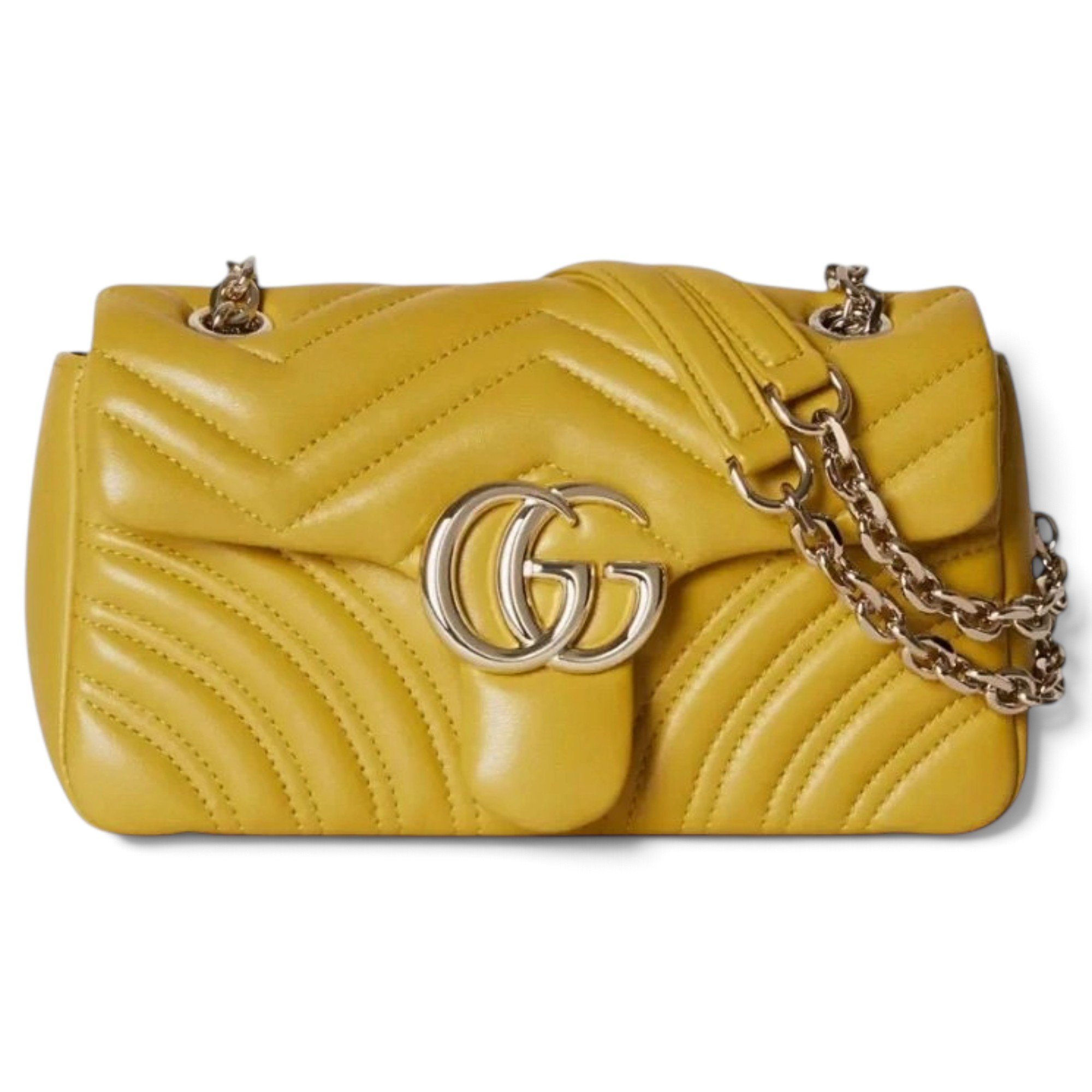 GG Marmont Flap leather crossbody bag