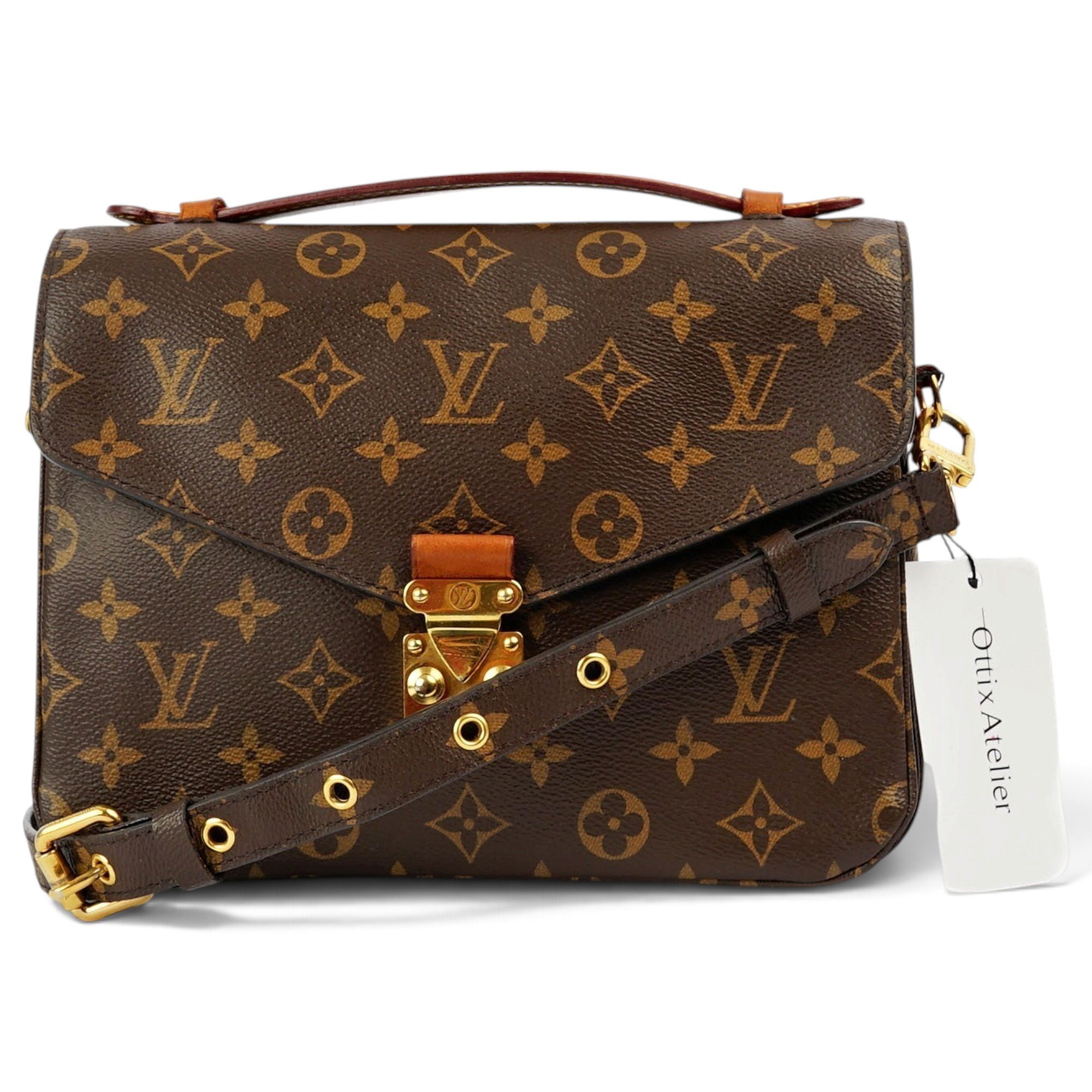 Metis leather crossbody bag